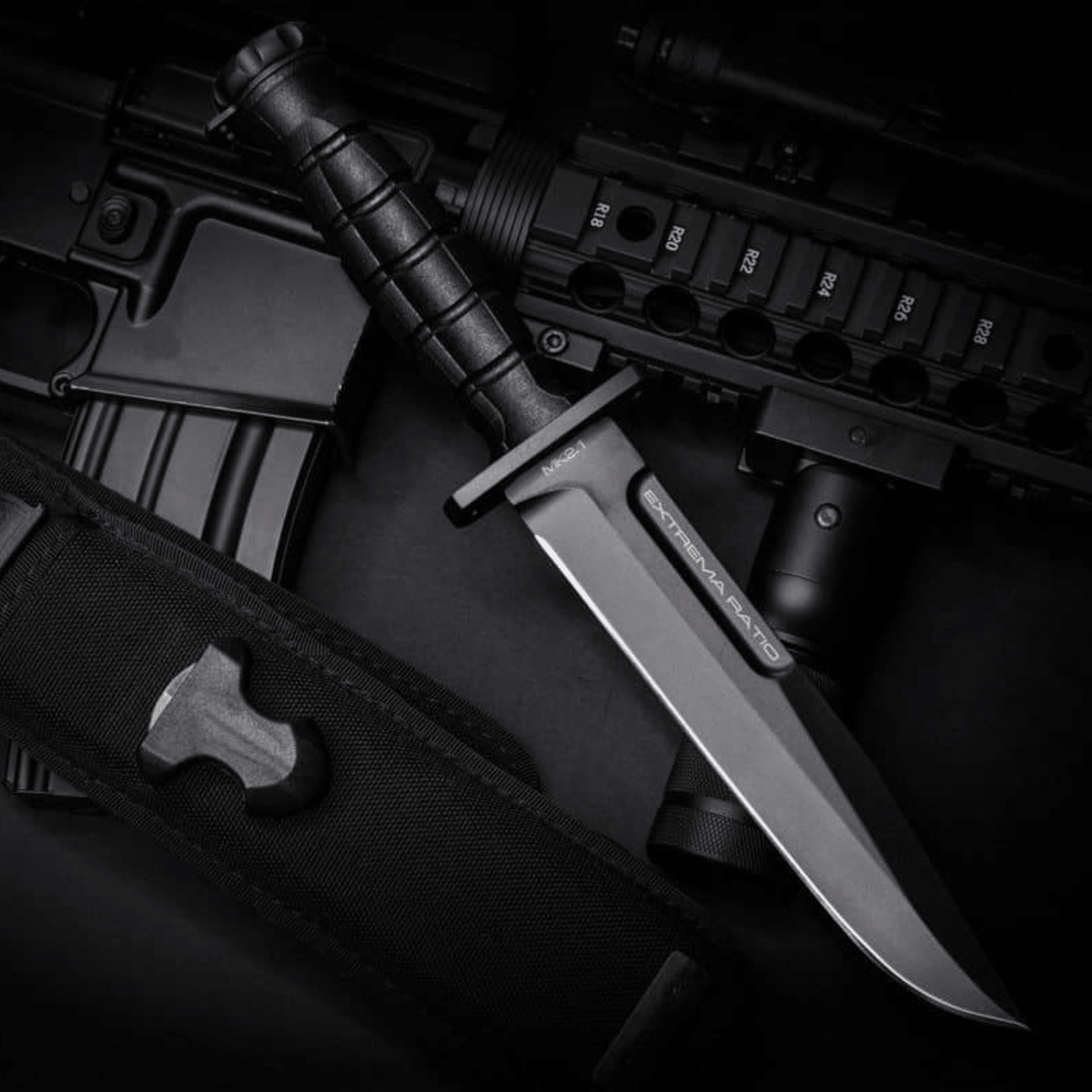 EXTREMA RATIO | MK2.1 - Coltello a lama fissa - BackPacco - BP-ER-04.1000.0128/BLK