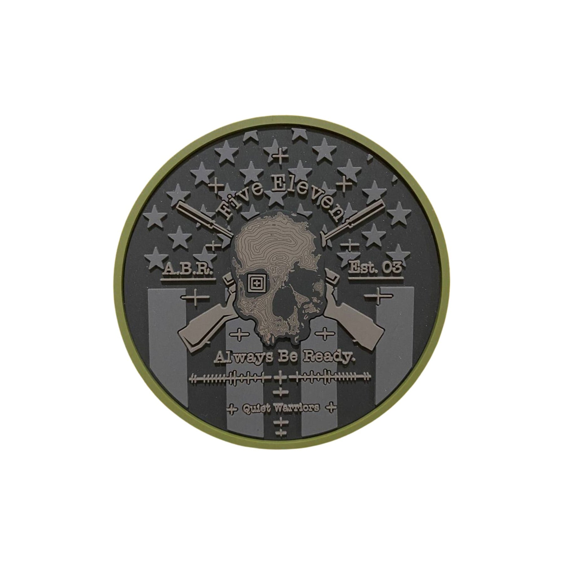 PATCH VELCRO 5.11 - QUIET WARRIOR pvc