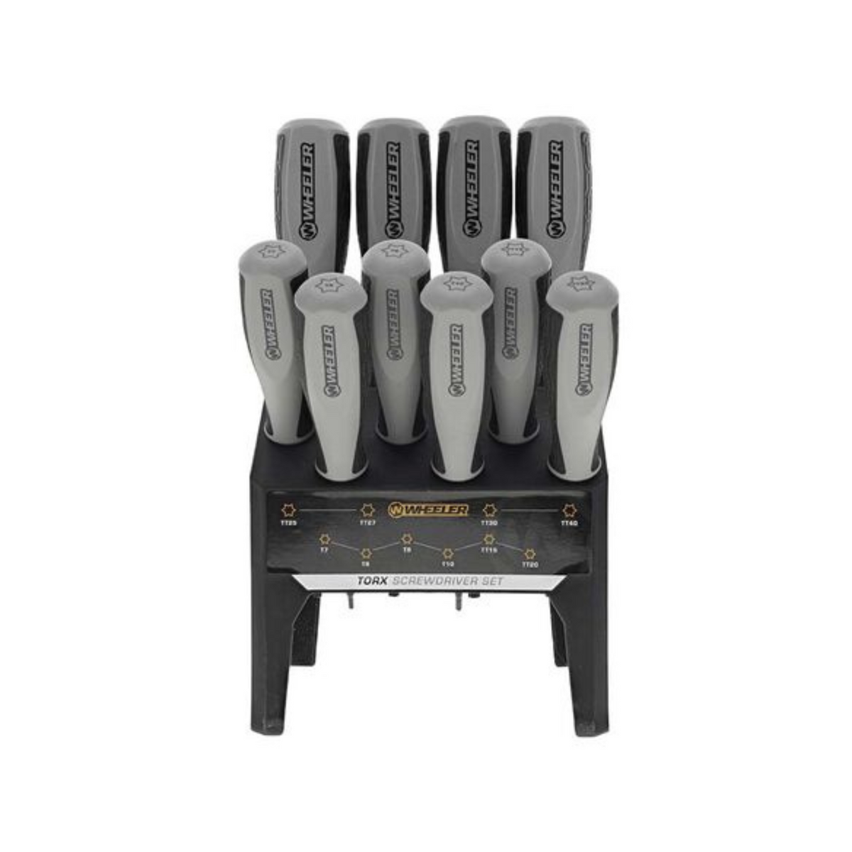 WHEELER | 10 PIECE BENCHTOP SCREWDRIVER SET - Set di giraviti, 10 pezzi