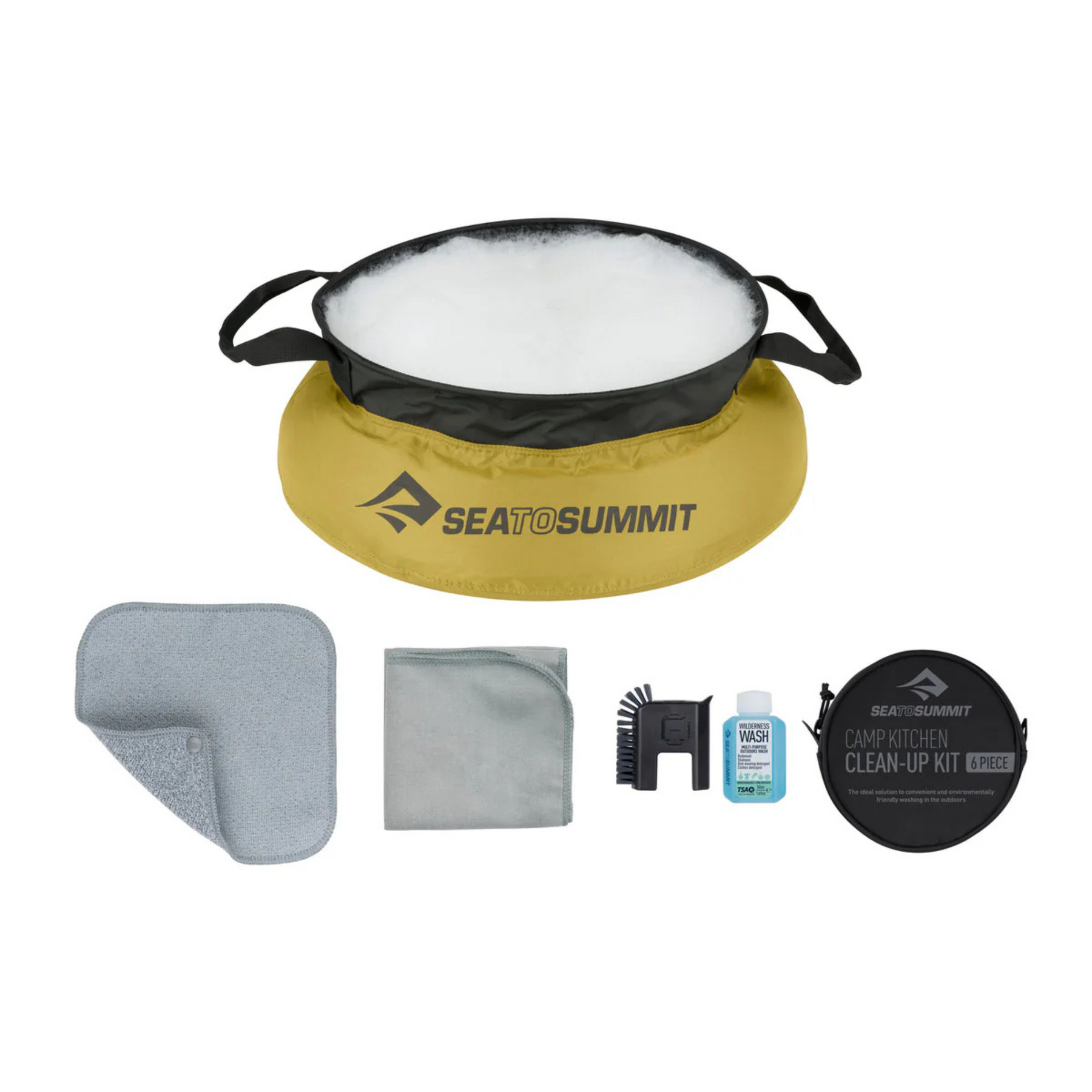 SEA TO SUMMIT | CAMP KITCHEN CLEAN-UP KIT - Kit per la pulizia delle stoviglie