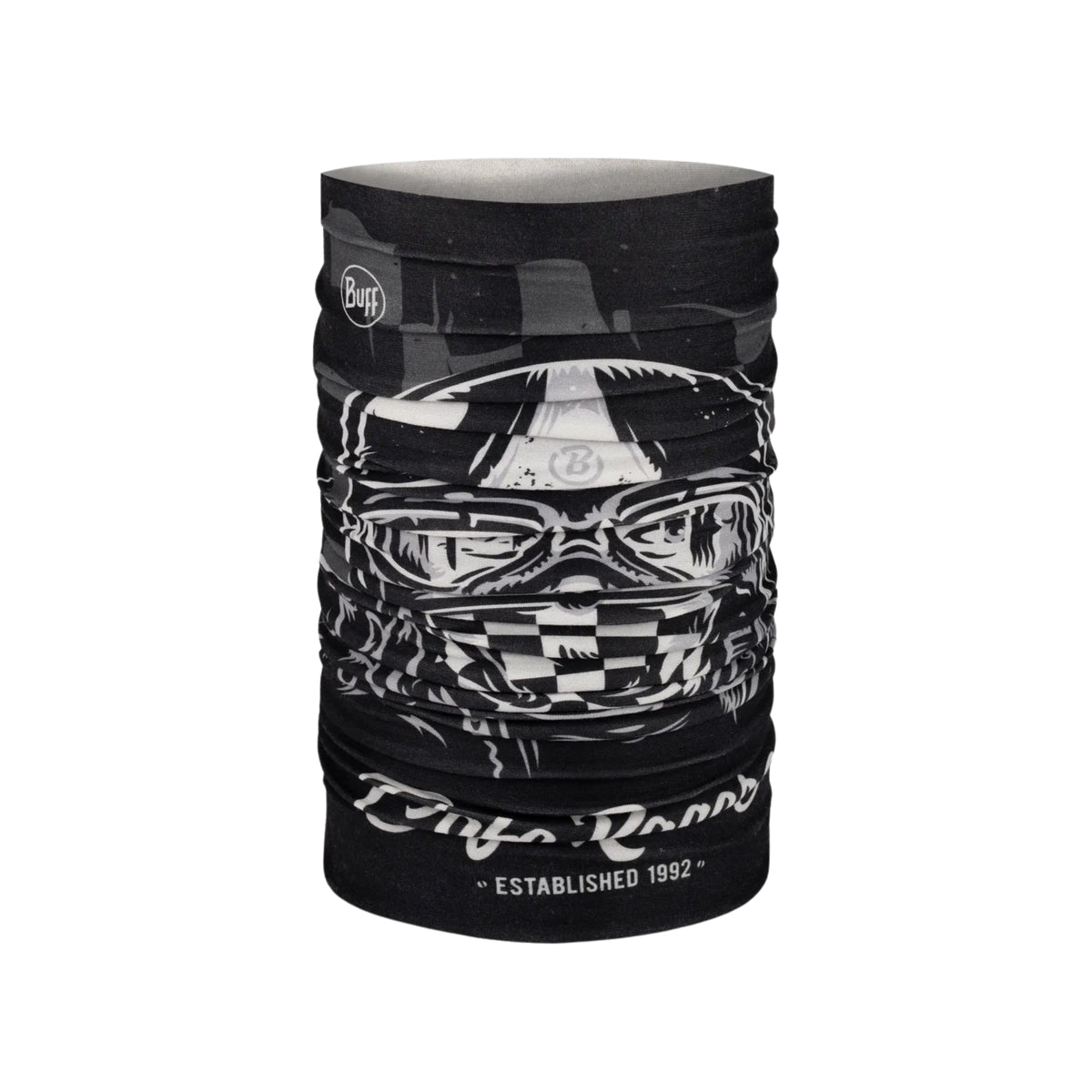 BUFF | ORIGINAL ECOSTRETCH NECKWEAR - REIT BLACK - Scaldacollo con protezione solare - BackPacco - BP-BUFF-138358.999.10.00