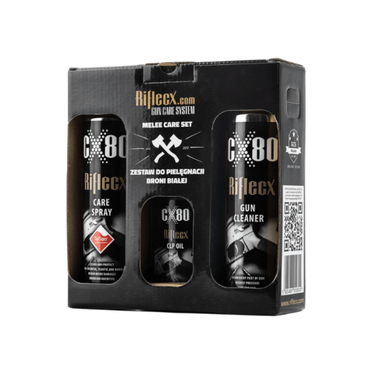 RIFLECX | MELEE CARE SET - Kit di manutenzione lame - BackPacco - BP-RIFLECX-MELEE-CARE-SET
