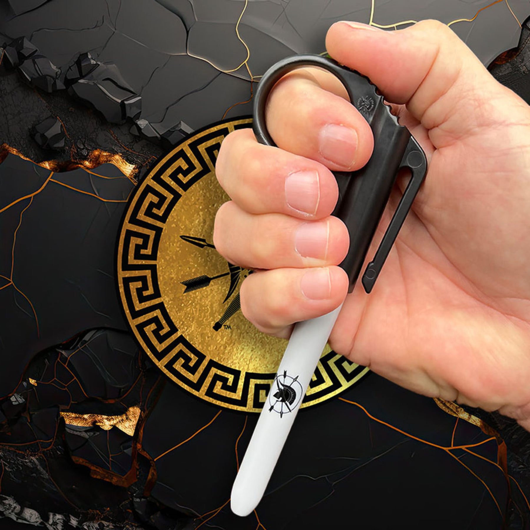 SPARTAN | PEN PROTECTOR - Cappuccio Kubotan per pennarello