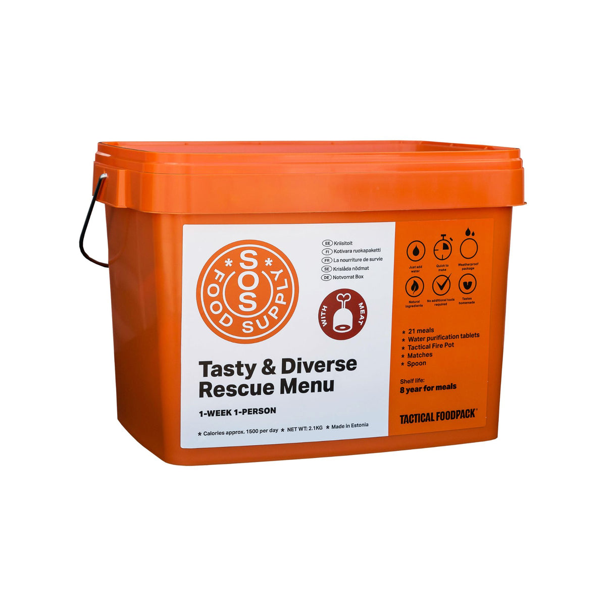 Tactical Foodpack | SOS With Meat 2100g
