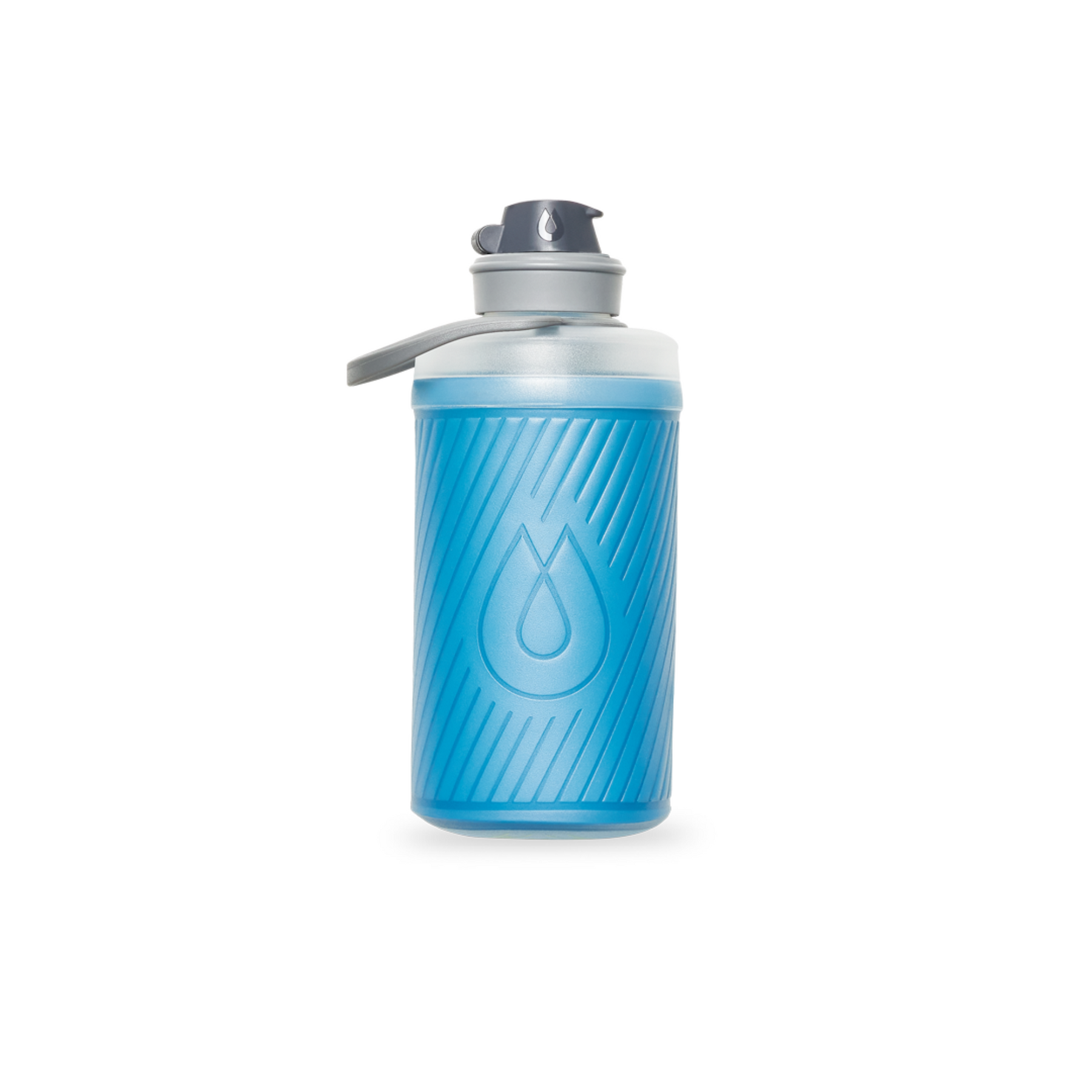 Hydrapak Flux bottiglia pieghevole con tappo, design compatto e maneggevole per sport e outdoor - disponibile su Backpacco.it