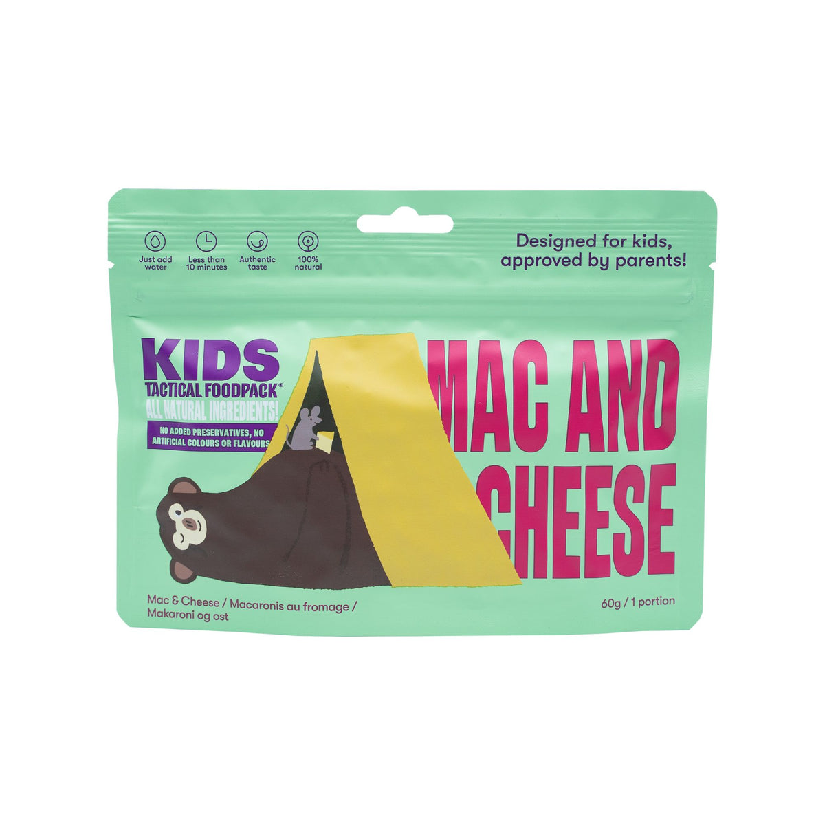 Tactical Foodpack | KIDS Mac and Cheese - Maccheroni al formaggio