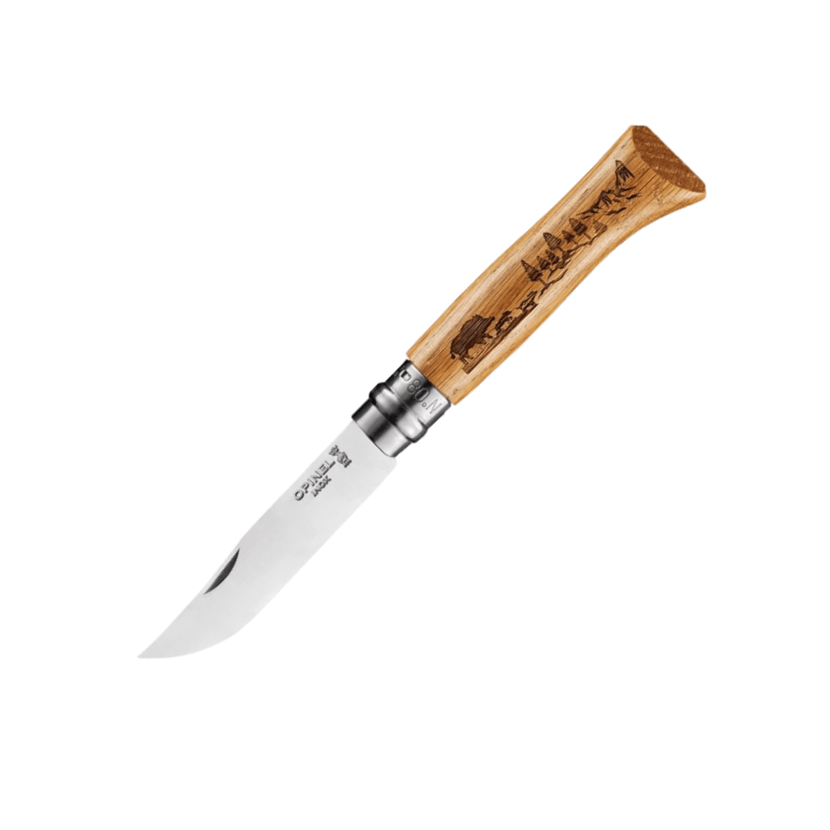 OPINEL | N° 08 ANIMALIA CINGHIALE - Coltello chiudibile - BackPacco - BP-OPINEL-N8-ANIMALIA-CINGHIALE