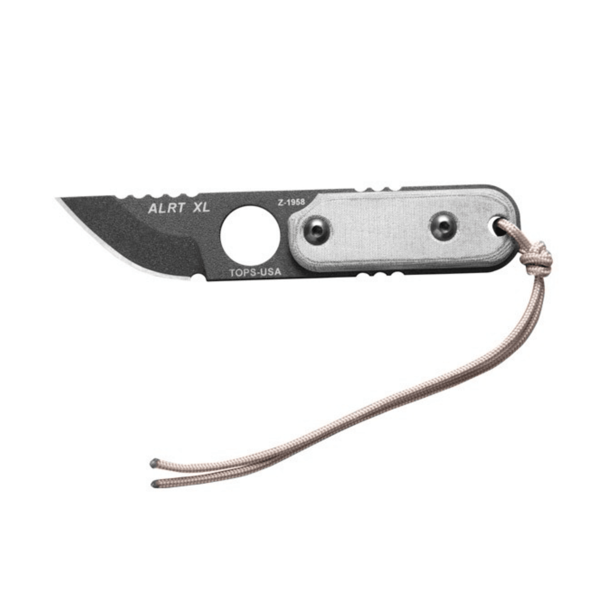 TOPS | ALRT XL 05 - Coltello a lama fissa - BackPacco - BP-TOPS-ALRTXL-05-HP