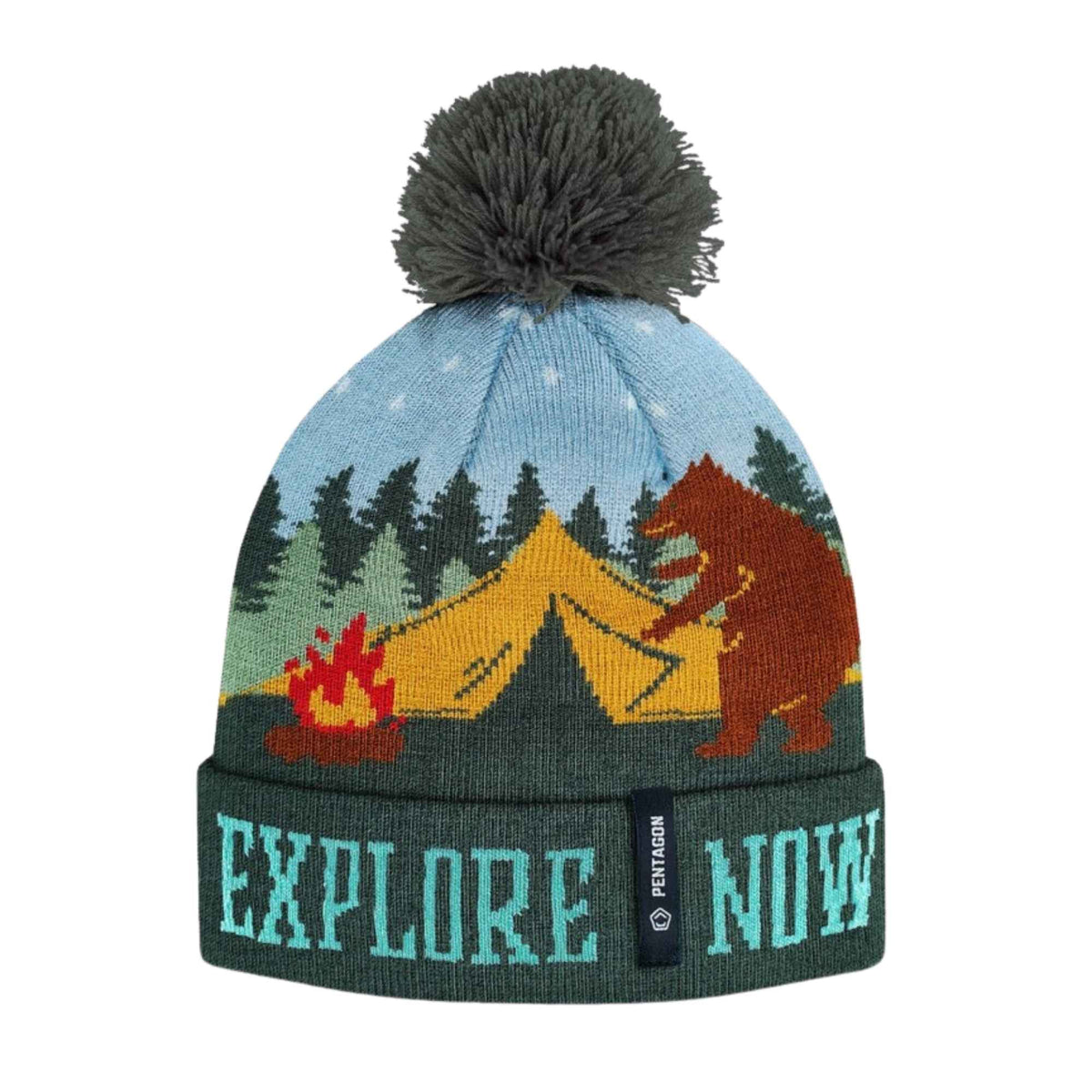 PENTAGON | SANCTUARY KNIT BEANIE - Berretto invernale - BackPacco - BP-PENTAGON-K13060-BE-104