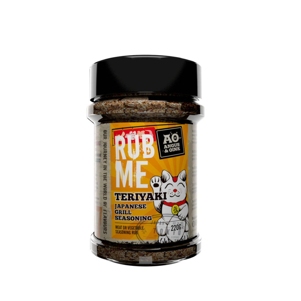 Angus & Oink Rub Me | Teriyaki Japanese Grill Seasoning - Speciale ed orientale