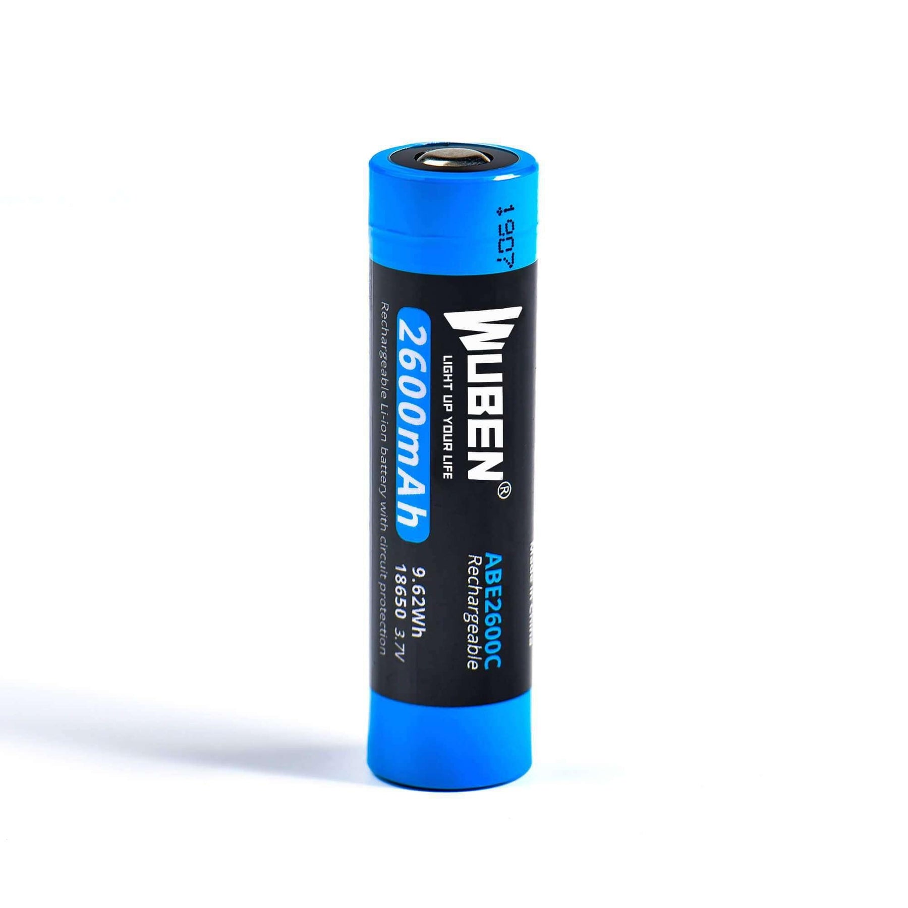 WUBEN | RECHARGEABLE 18650 MOD. ABE2600C - Batteria di ricambio