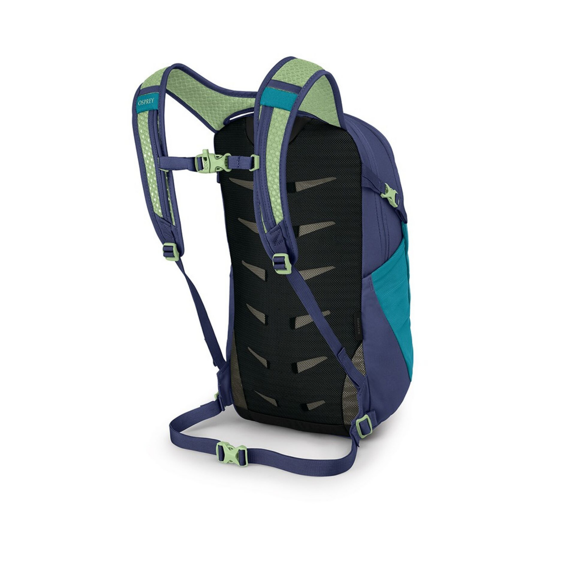 Zaino Osprey Daylite da 13 litri, compatto e leggero con spallacci imbottiti e traspiranti, doppio scomparto con zip e cinturino pettorale, ideale per escursioni, viaggi e uso quotidiano, su backpacco.it