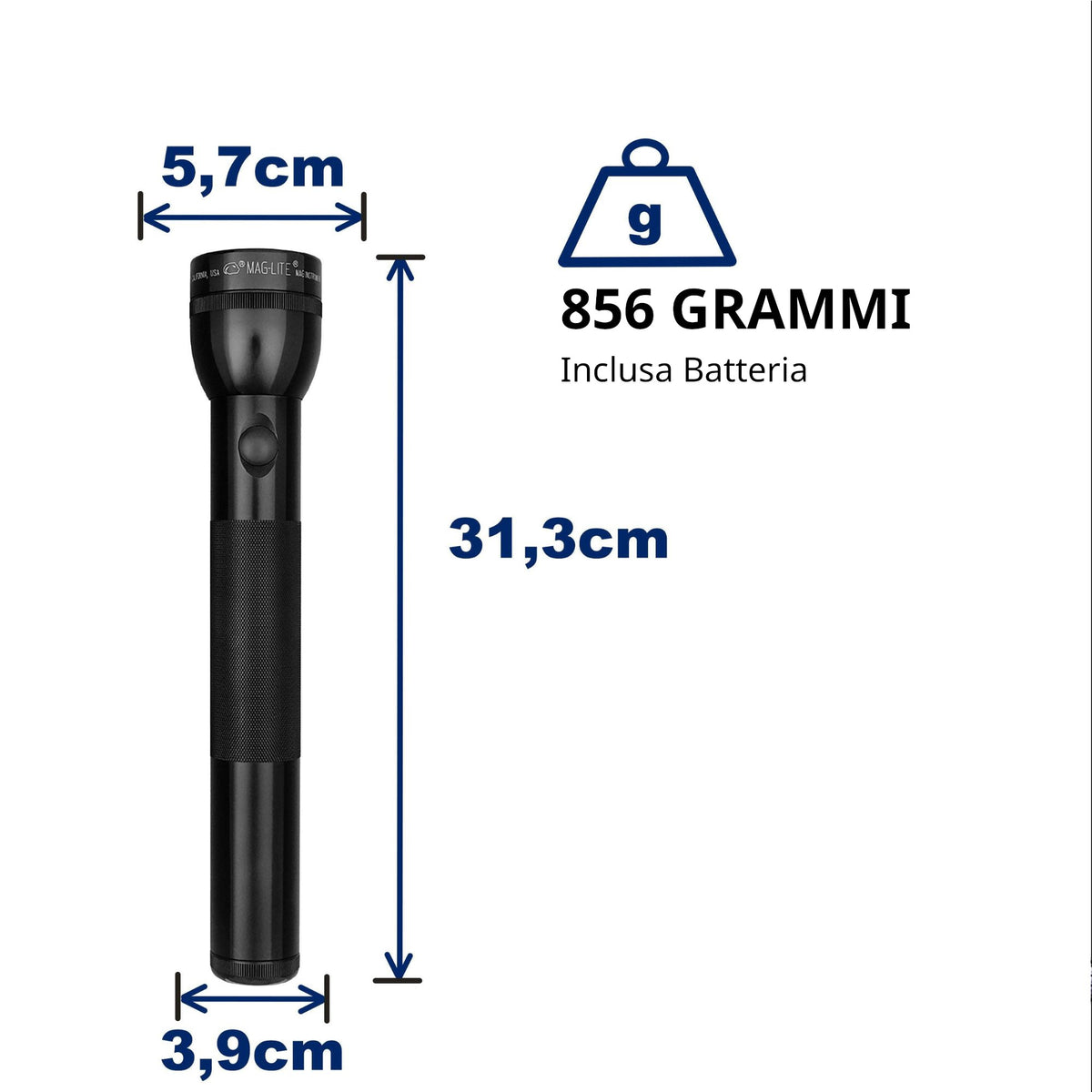 MAGLITE | CLASSIC MAGLITE 3D - Torcia