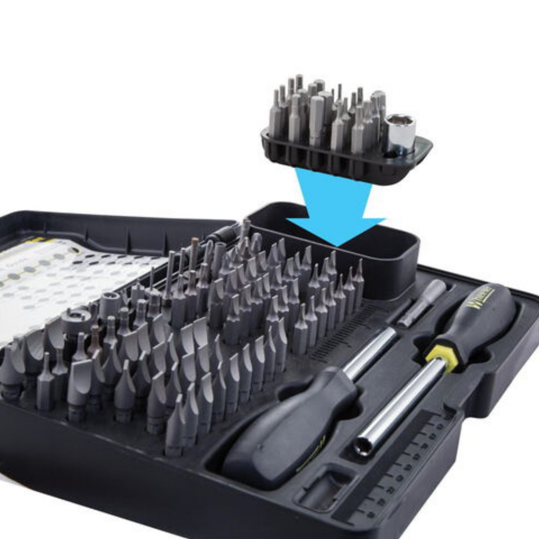 WHEELER | 21 PIECE ADD-ON SCREWDRIVER BIT SET - Bit per cacciavite
