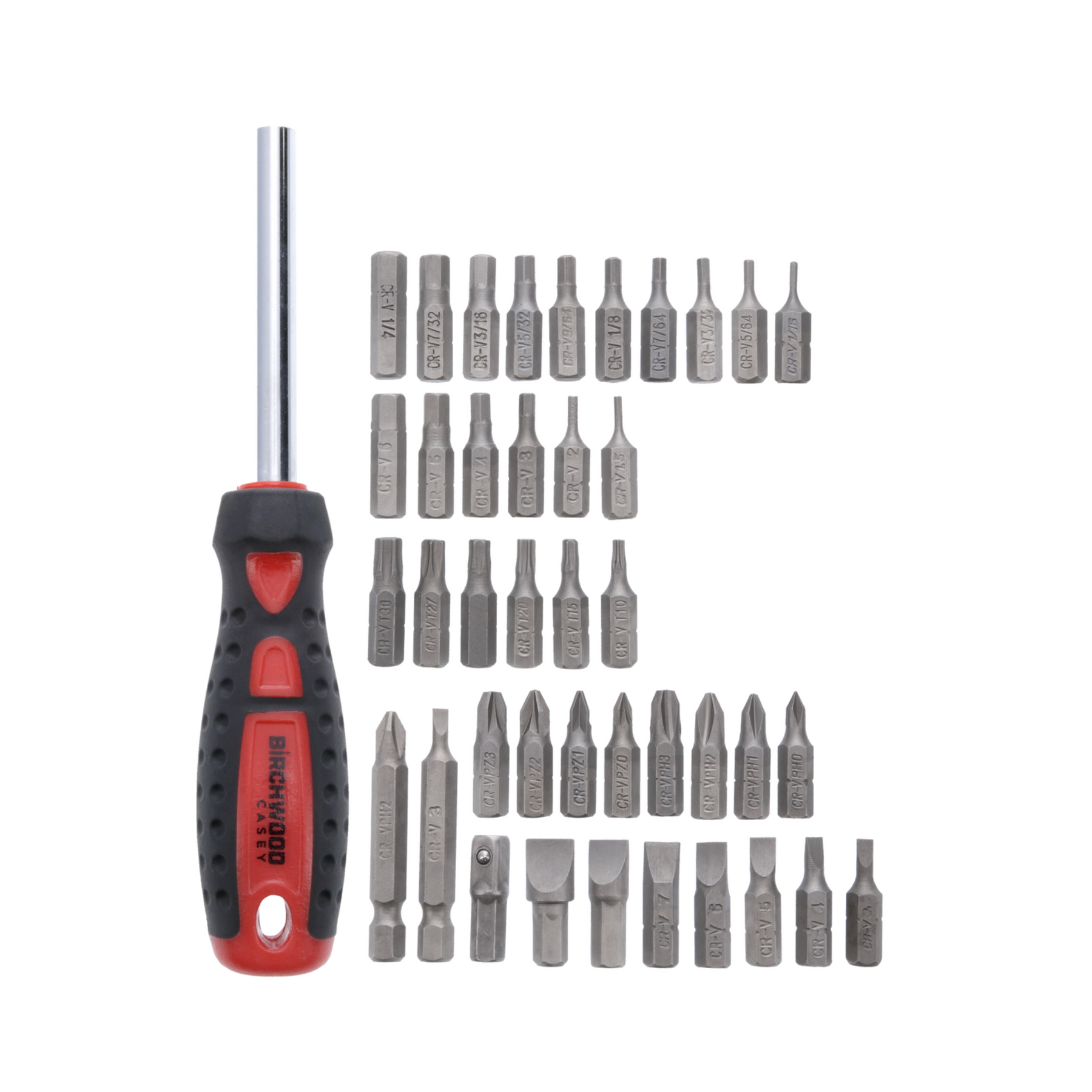 BIRCHWOOD CASEY | PRO SCREWDRIVER KIT - Set di giraviti, 40 pezzi