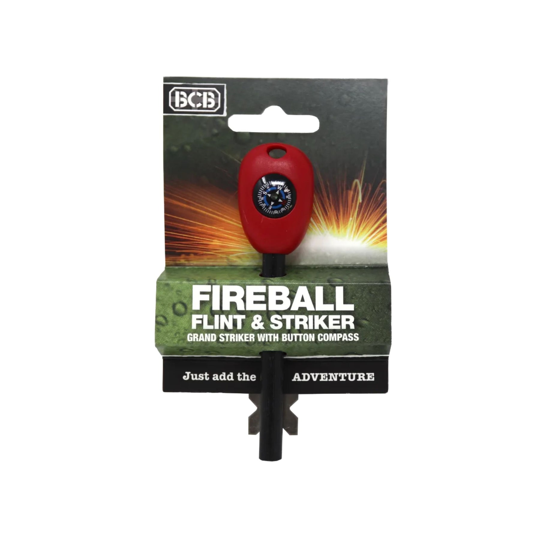 BCB | FIREBALL FLINT & STRIKER - Acciarino con bussola