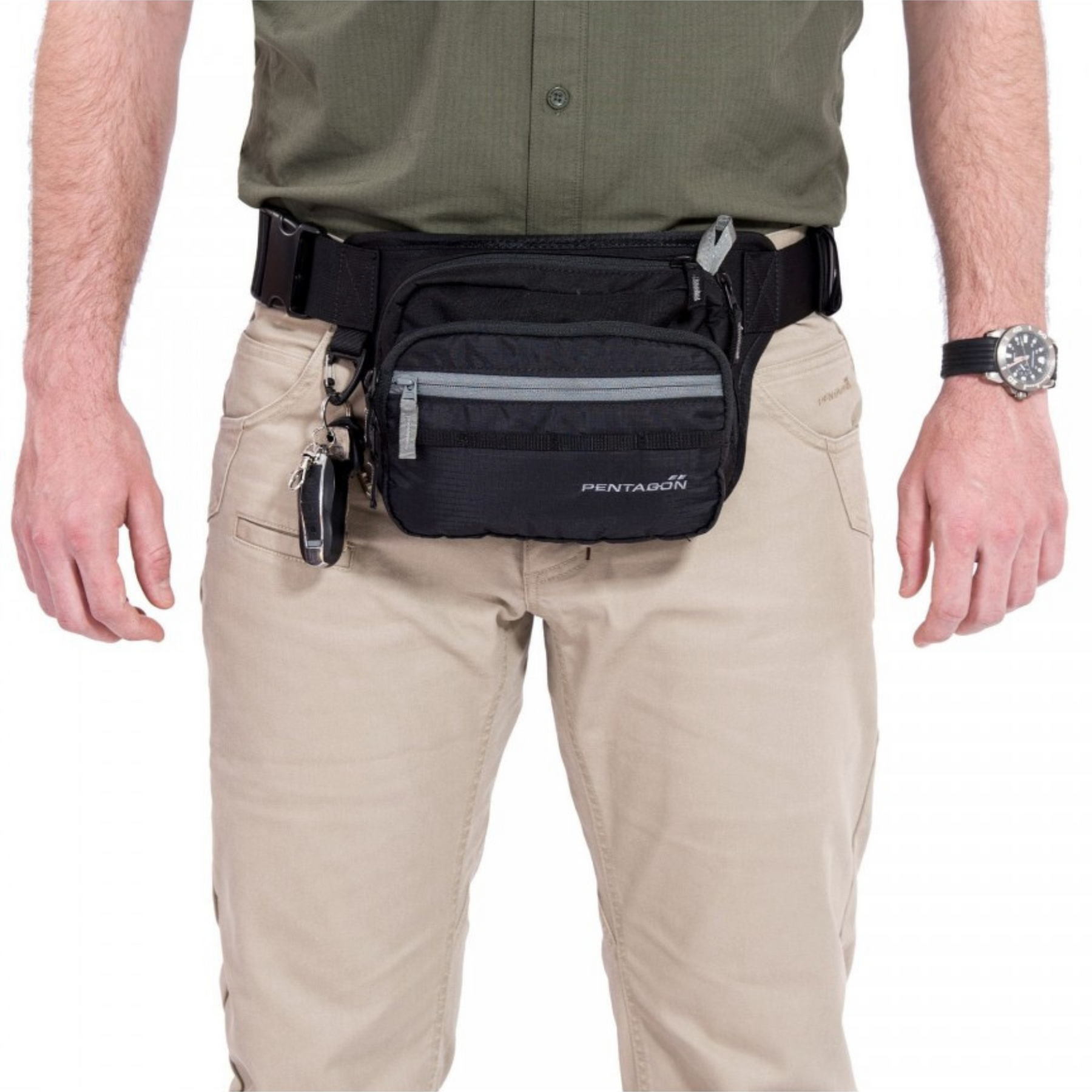 PENTAGON | RUNNER POUCH - Marsupio da 3 L
