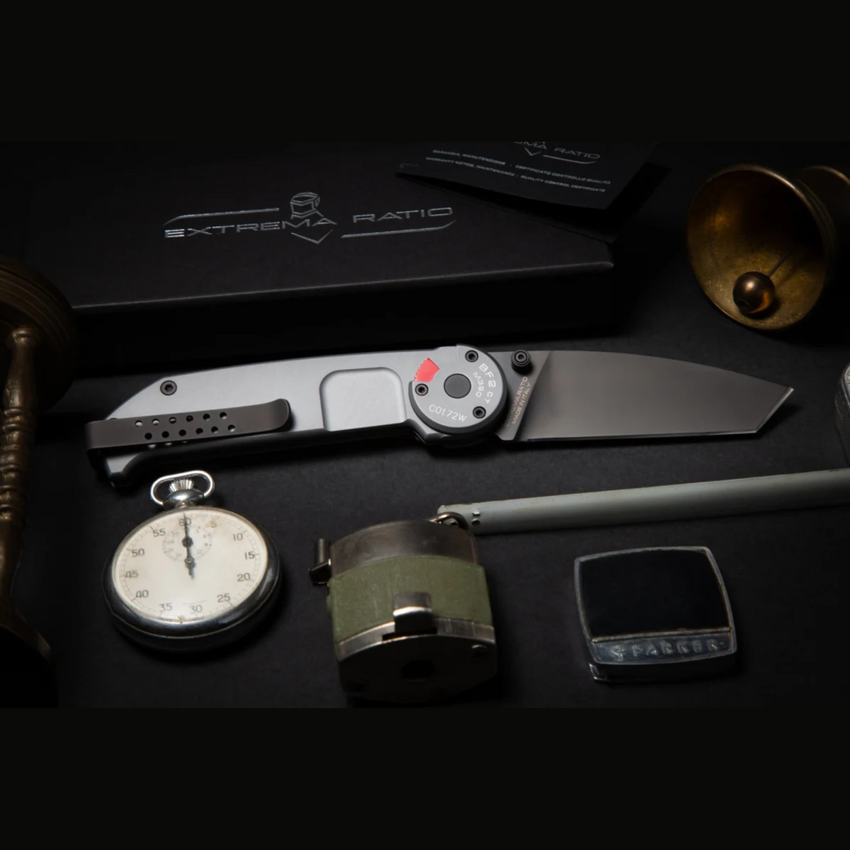 EXTREMA RATIO | BF2 CT M390 TACTICAL GREY - Coltello chiudibile