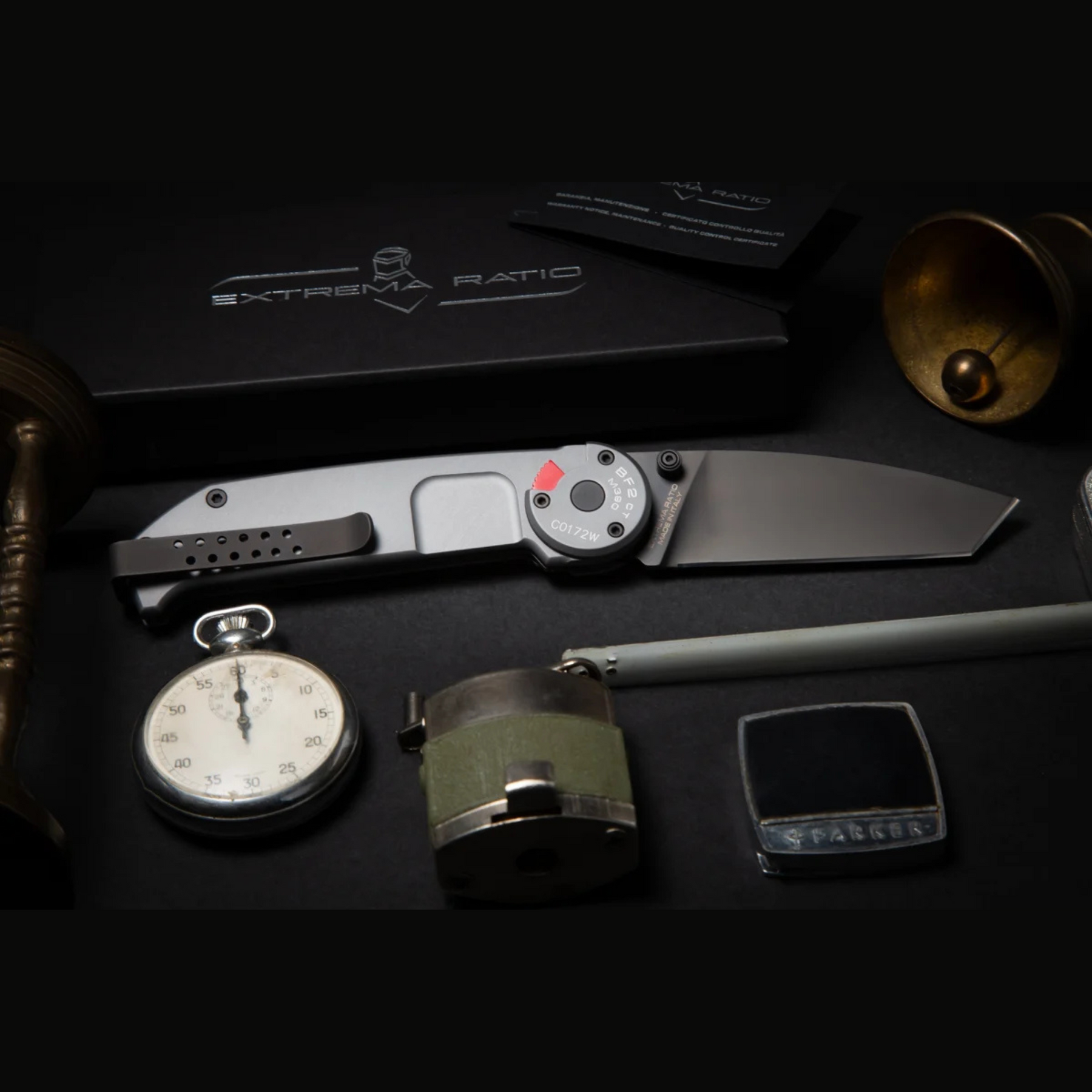 EXTREMA RATIO | BF2 CT M390 TACTICAL GREY - Coltello chiudibile