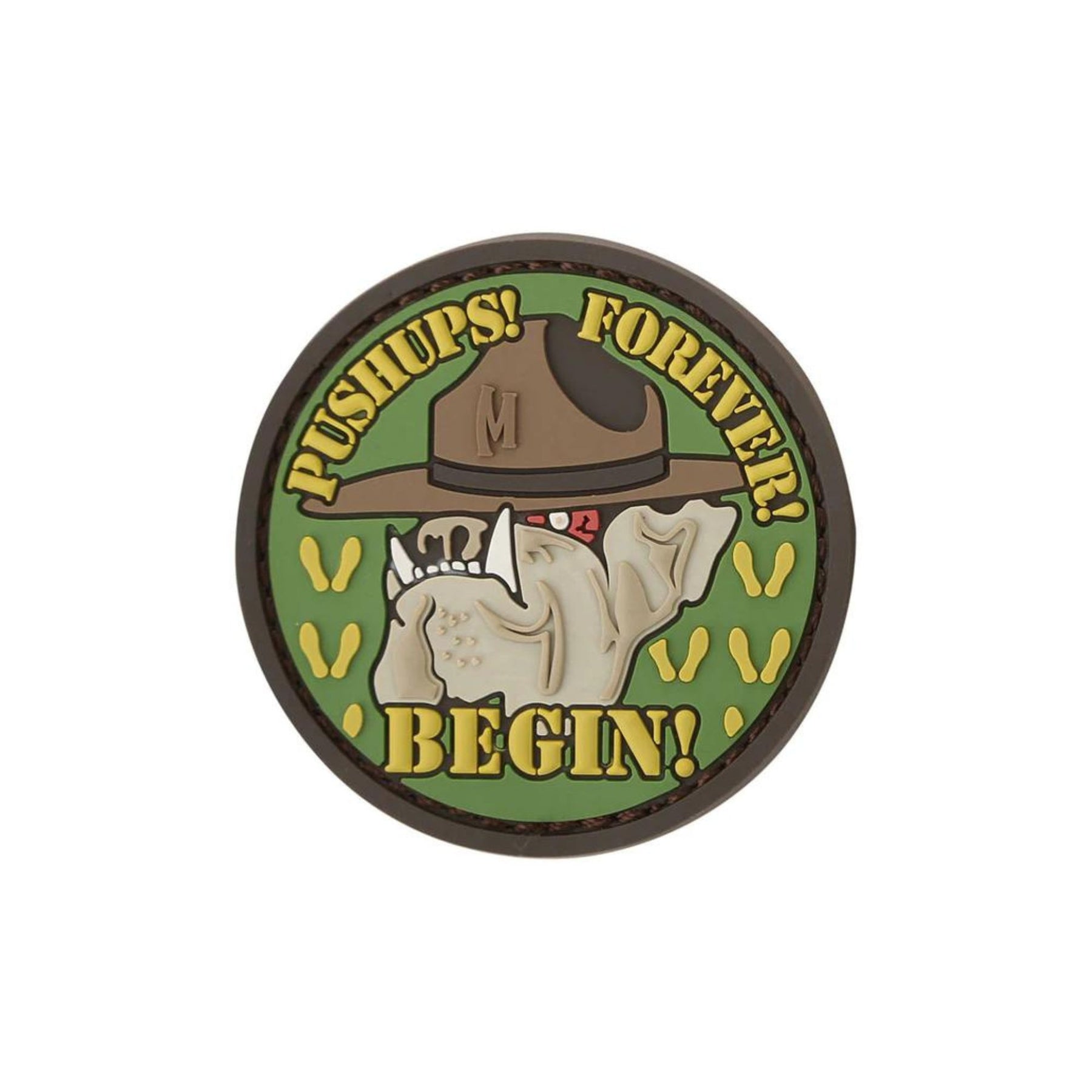 PATCH VELCRO MAXPEDITION PVC - DEVIL DOG
