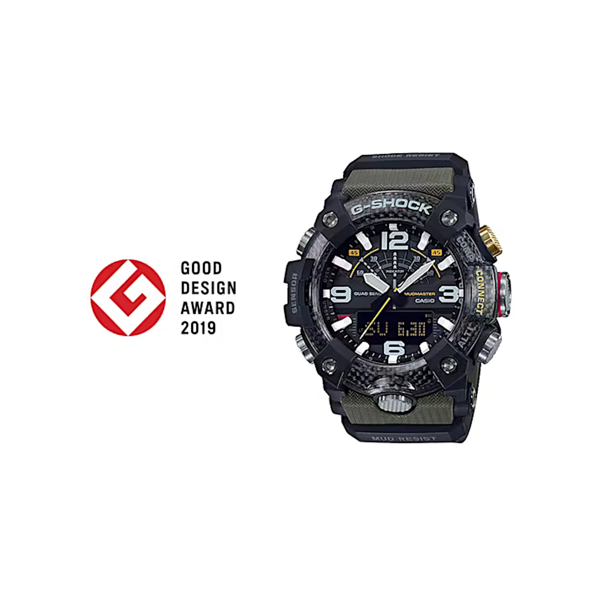 G-SHOCK GG-B100-1A3ER - MASTER OF G - MUDMASTER