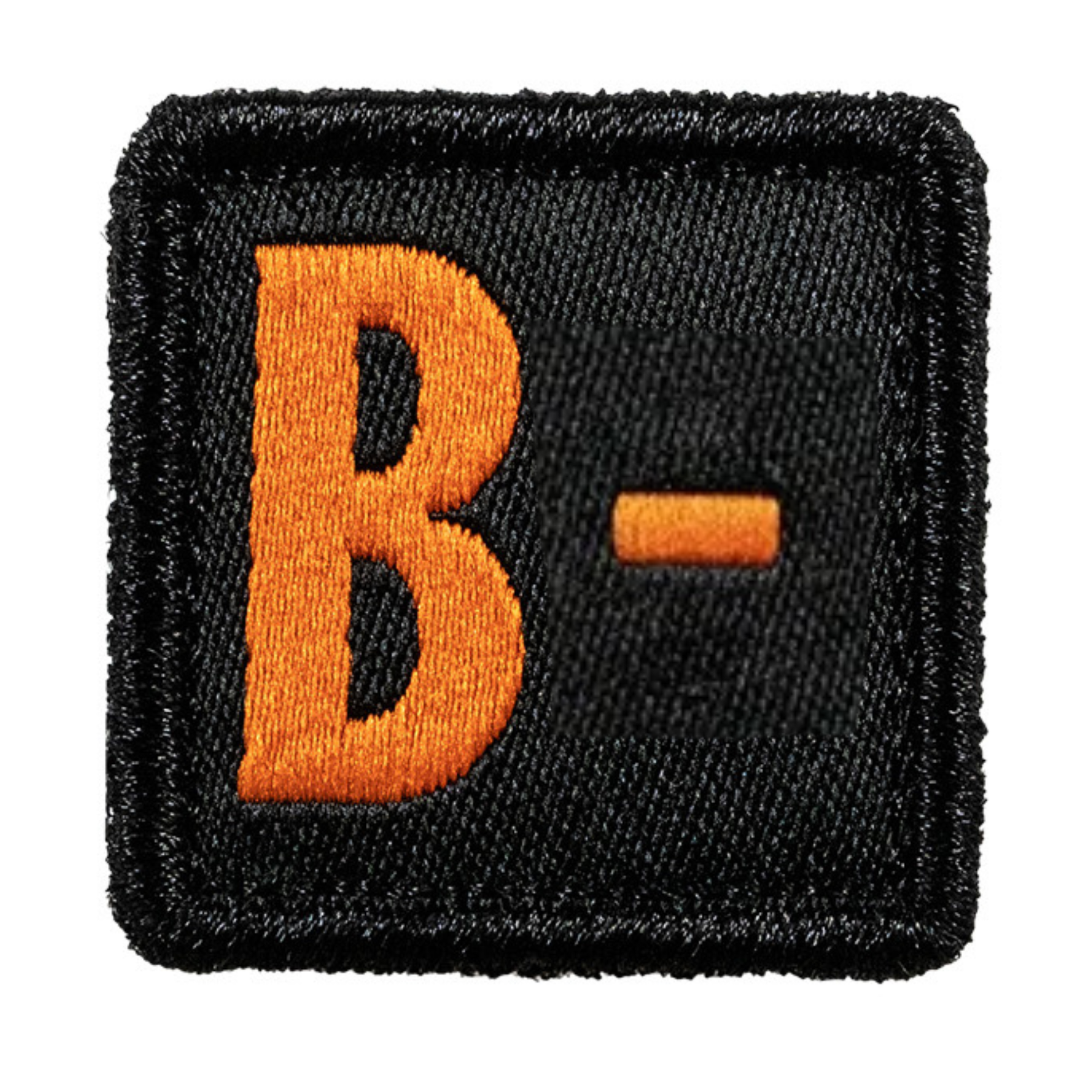 5.11 Blood Type Patch Kit, set di 5 patch ricamate con velcro, toppe con gruppo sanguigno e codice allergie NKDA e NO PCN, accessorio tattico medico