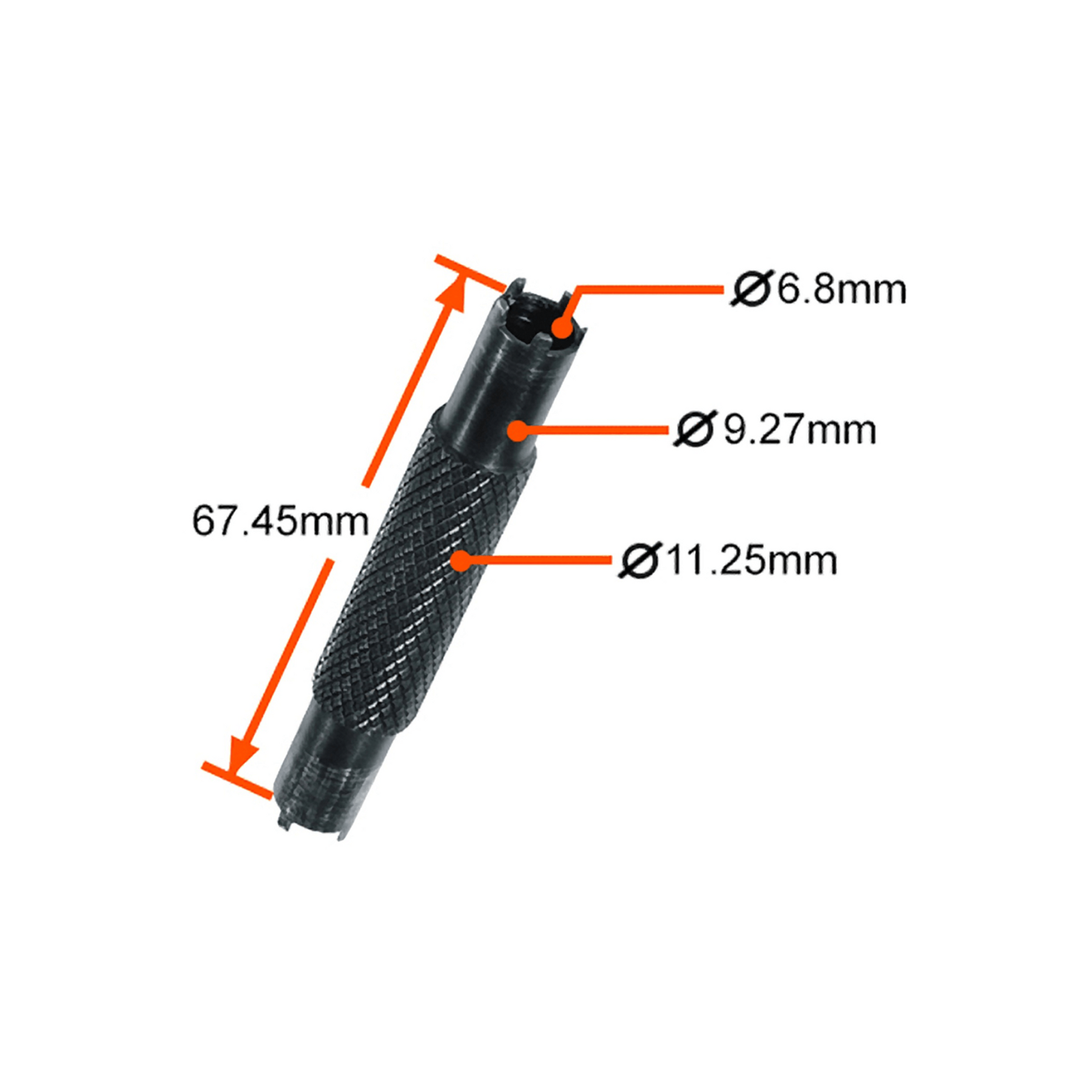 UTG | AR15 4&5 PRONG A1/A2 DUAL FRONT SIGHT TOOL - Strumento di regolazione per mirini anteriori AR