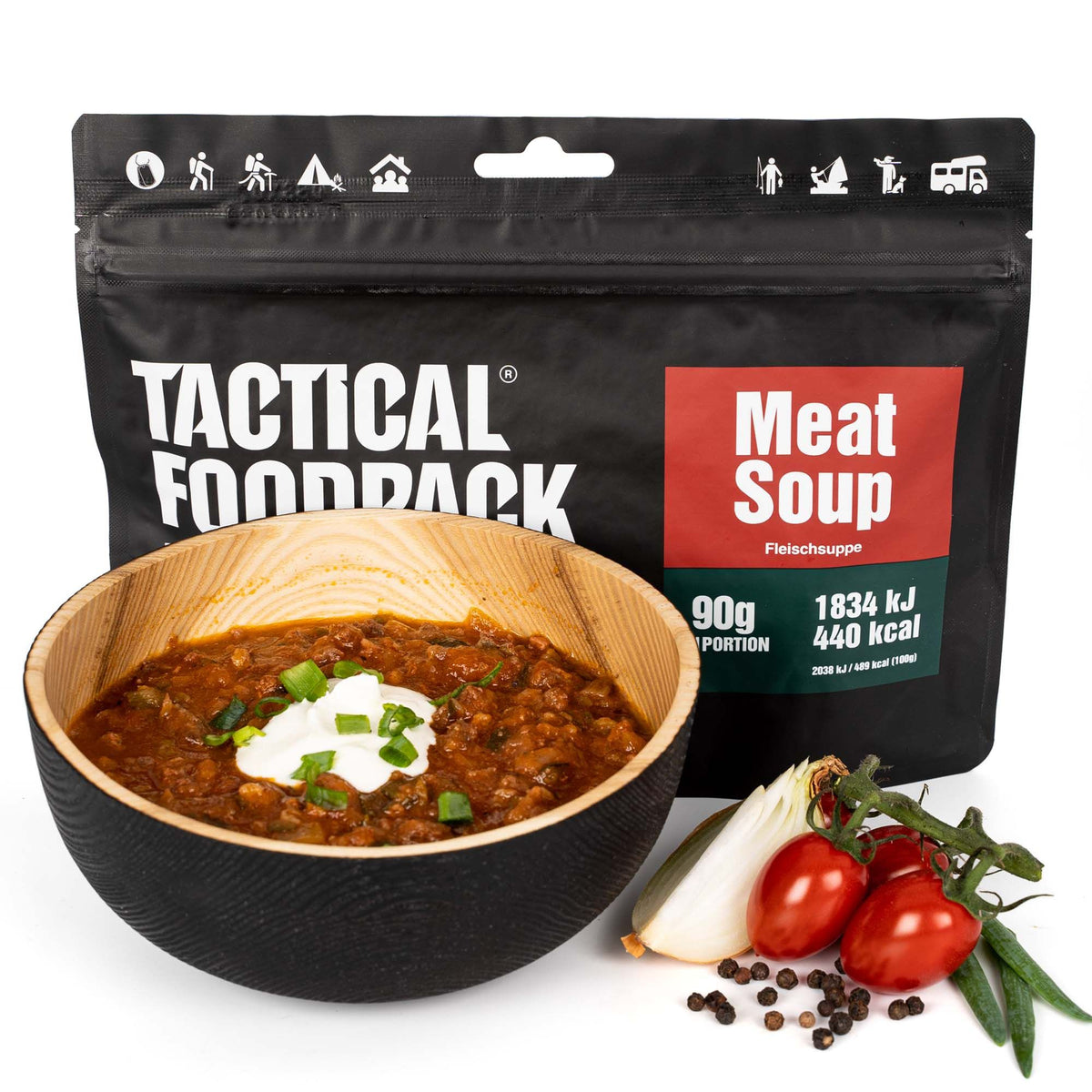 Tactical Foodpack | Meat Soup 90g - Meat soup