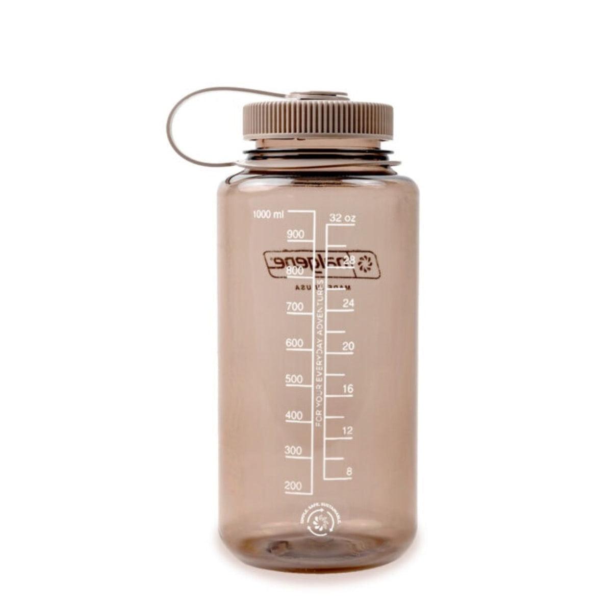 NALGENE | WIDE MOUTH SUSTAIN WATER BOTTLE Mocha - Borraccia a bocca larga 0.94 L