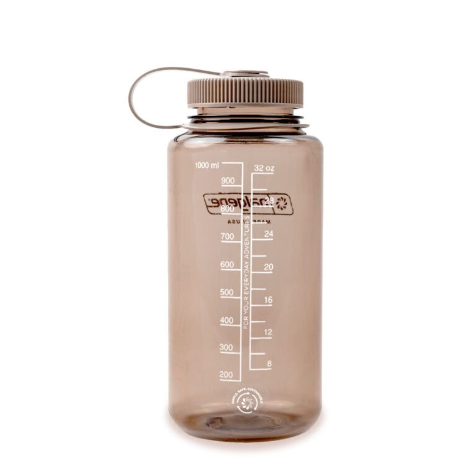 NALGENE | WIDE MOUTH SUSTAIN WATER BOTTLE Mocha - Borraccia a bocca larga 0.94 L
