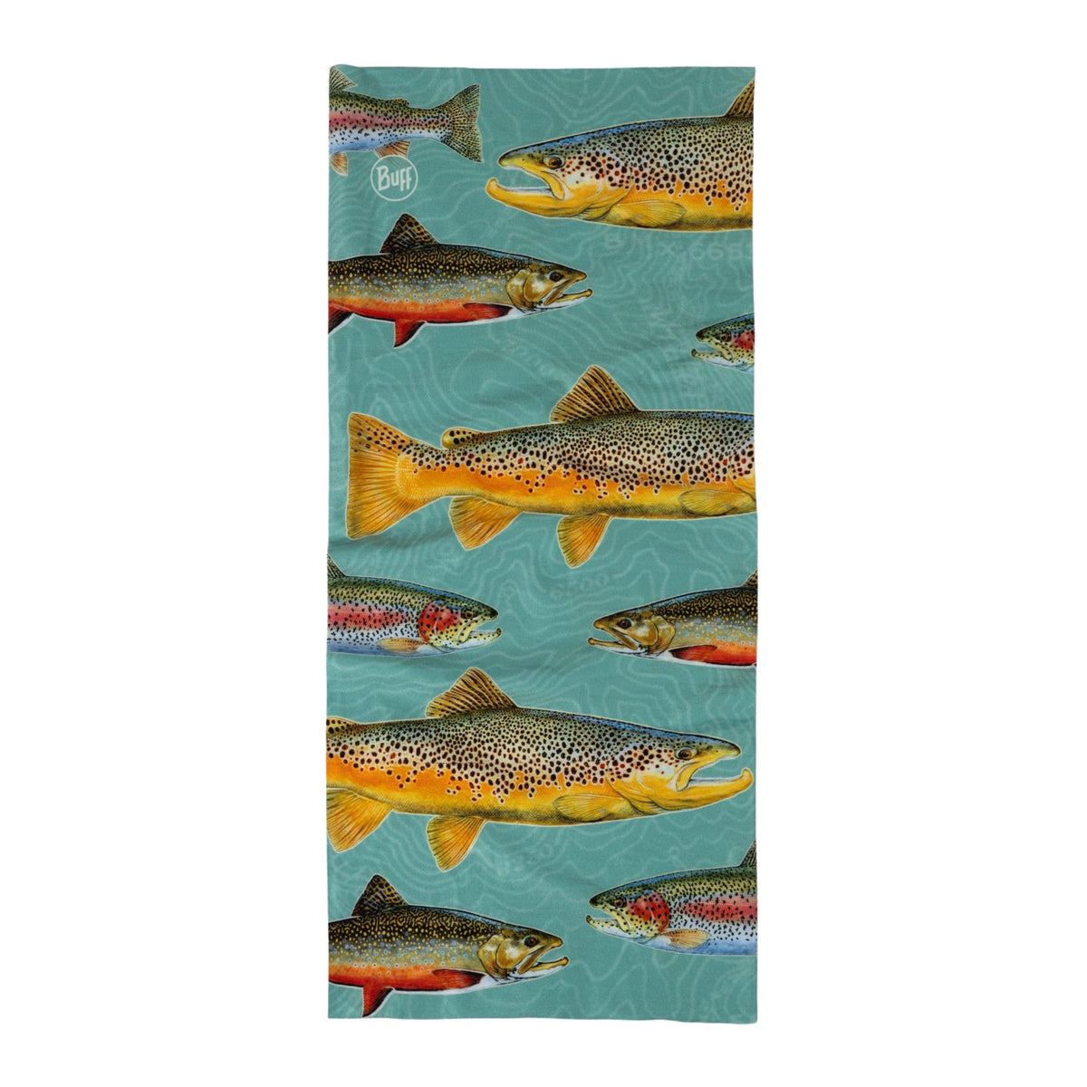 BUFF | COOLNET UV NECKWEAR - ABACHAR TROUT - Scaldacollo con protezione solare