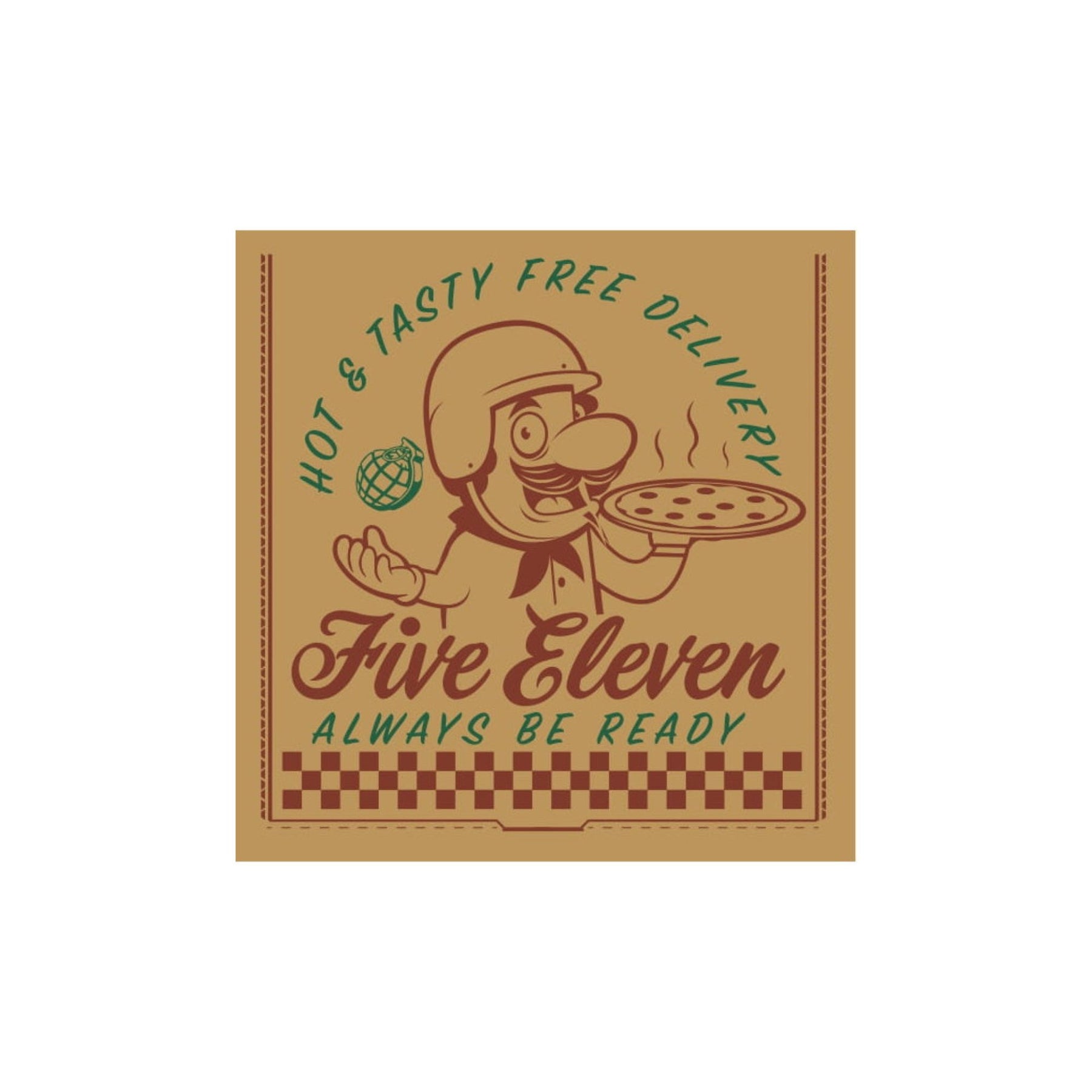 PATCH VELCRO 5.11 PVC- ABR PIZZA BOX