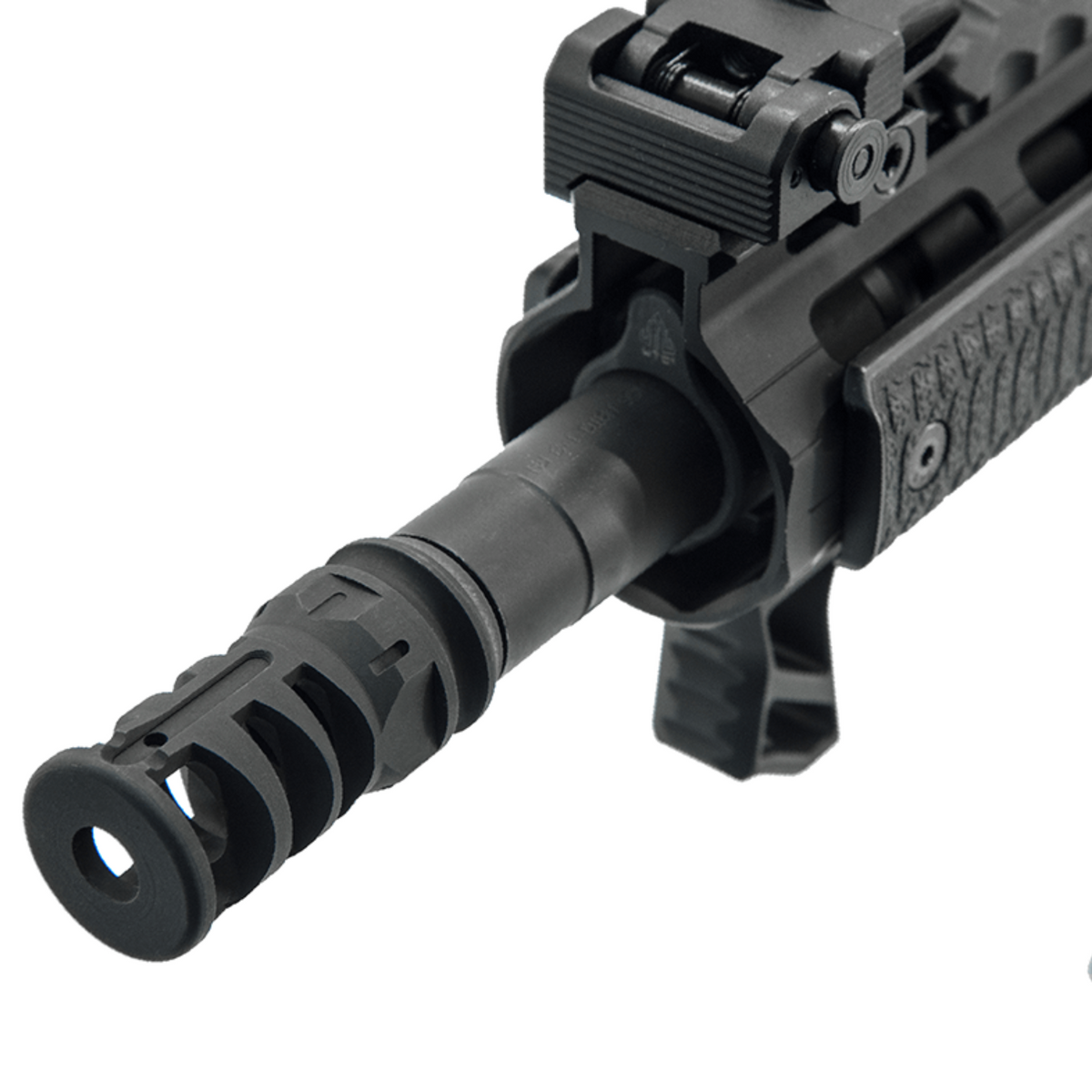 UTG | AR15 STUBBY MUZZLE BRAKE .223 / 5.56 - Freno di bocca per AR15