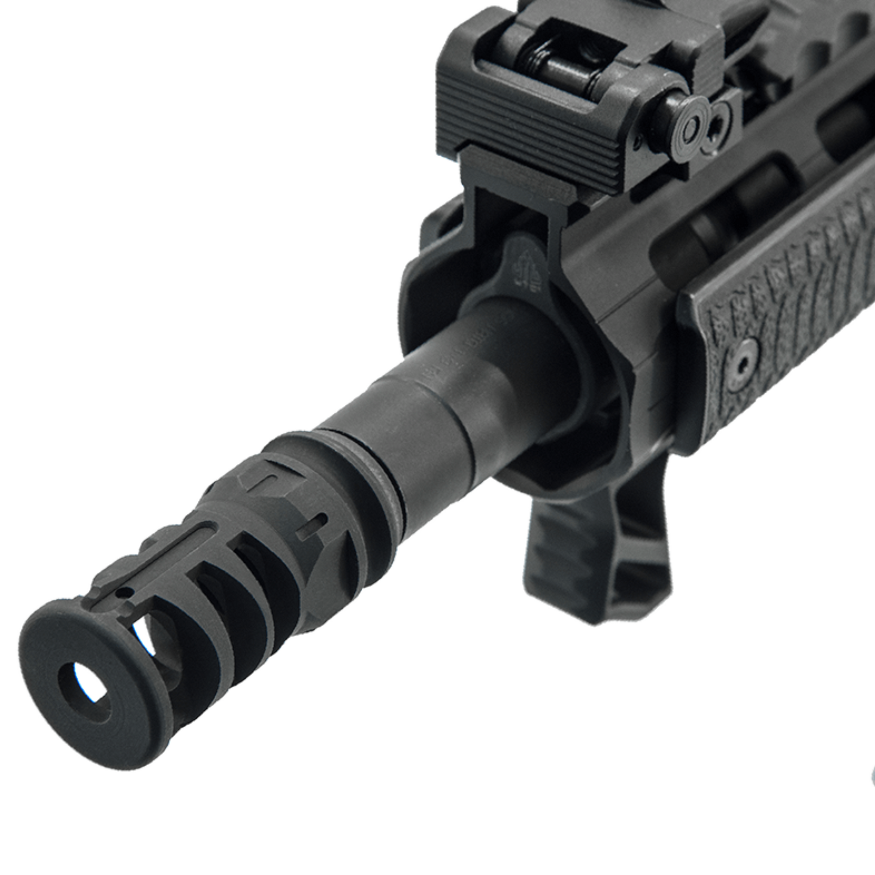 UTG | AR15 STUBBY MUZZLE BRAKE .223 / 5.56 - Freno di bocca per AR15