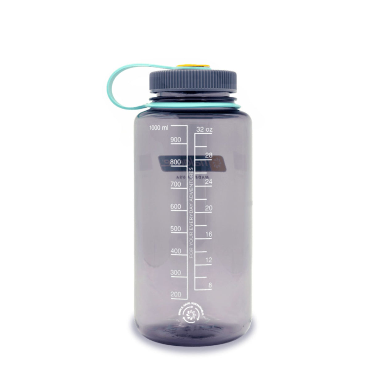 NALGENE | WIDE MOUTH SUSTAIN WATER BOTTLE Aubergine - Borraccia a bocca larga 0.94 L