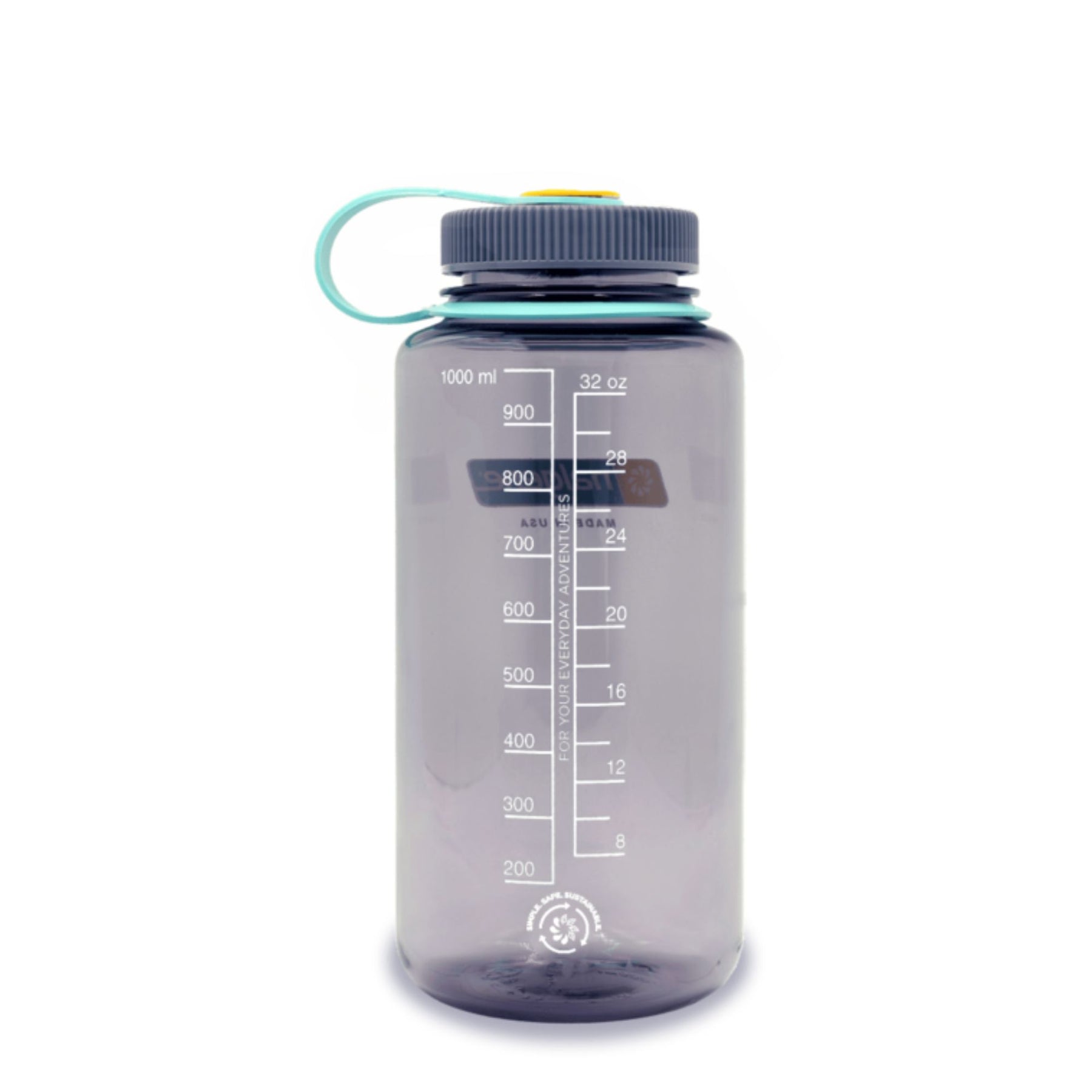 NALGENE | WIDE MOUTH SUSTAIN WATER BOTTLE Aubergine - Borraccia a bocca larga 0.94 L