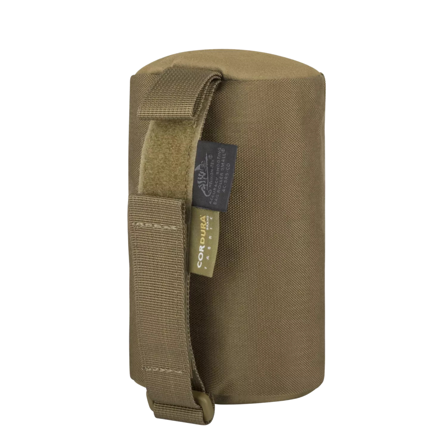 Helikon-Tex Accuracy Shooting Roller, sacca di tiro cilindrica imbottita colore Coyote Brown, cuscino per appoggio fucile e precisione, accessorio per tiro tattico, su backpacco.it