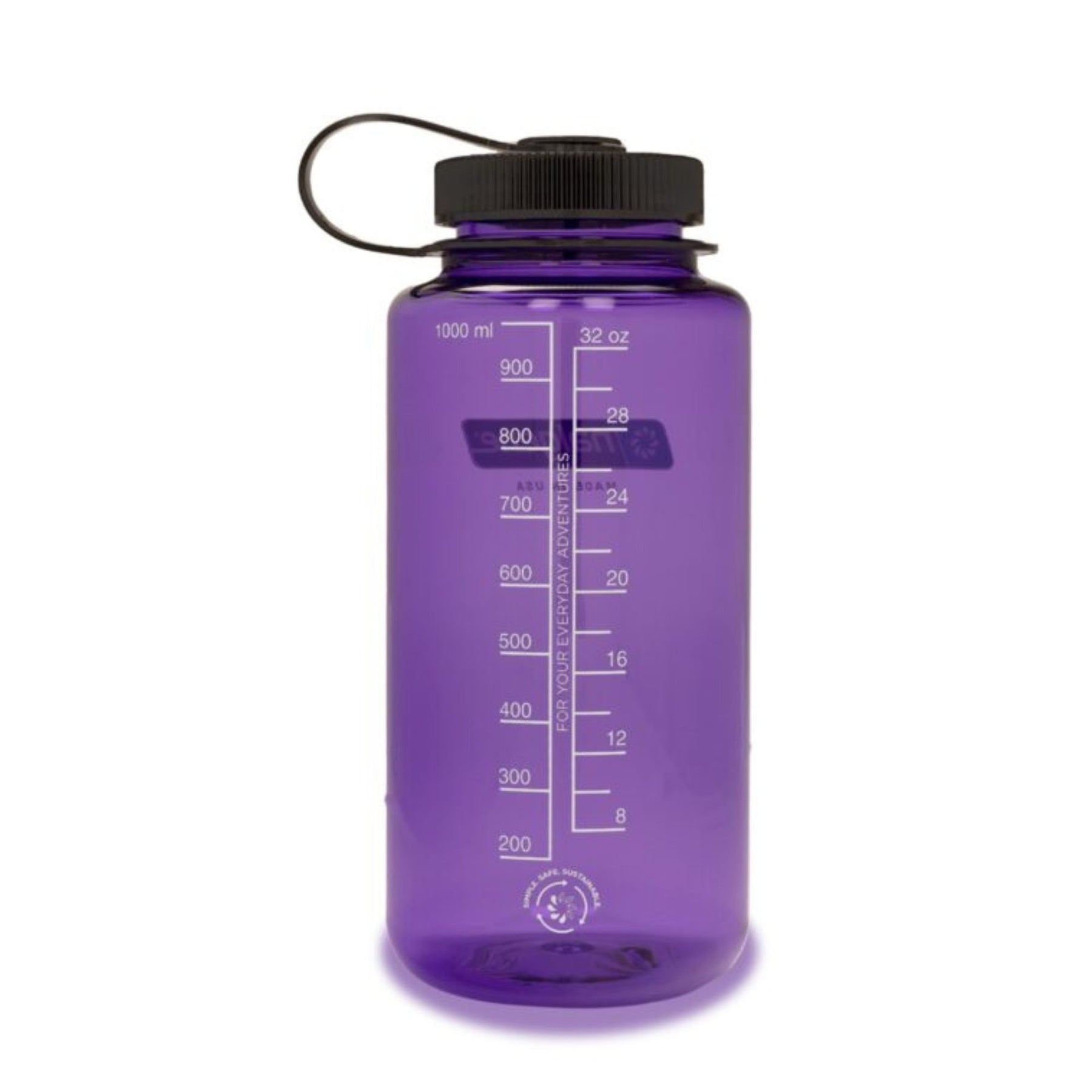 NALGENE | WIDE MOUTH SUSTAIN WATER BOTTLE Purple - Borraccia a bocca larga 0.94 L