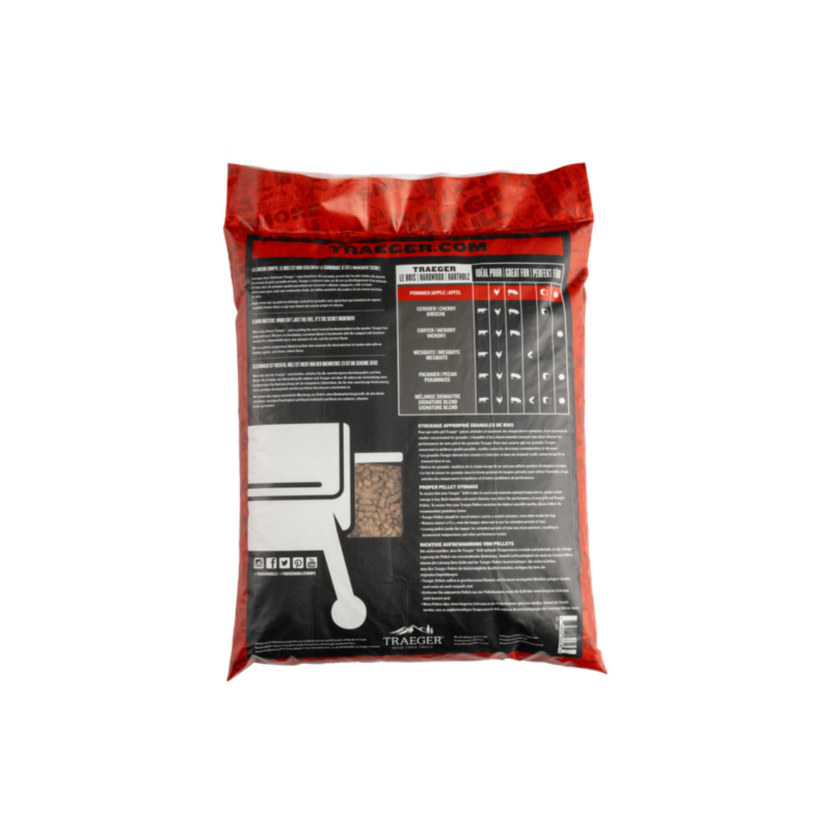 TRAEGER | PELLET 9 KG - MELO