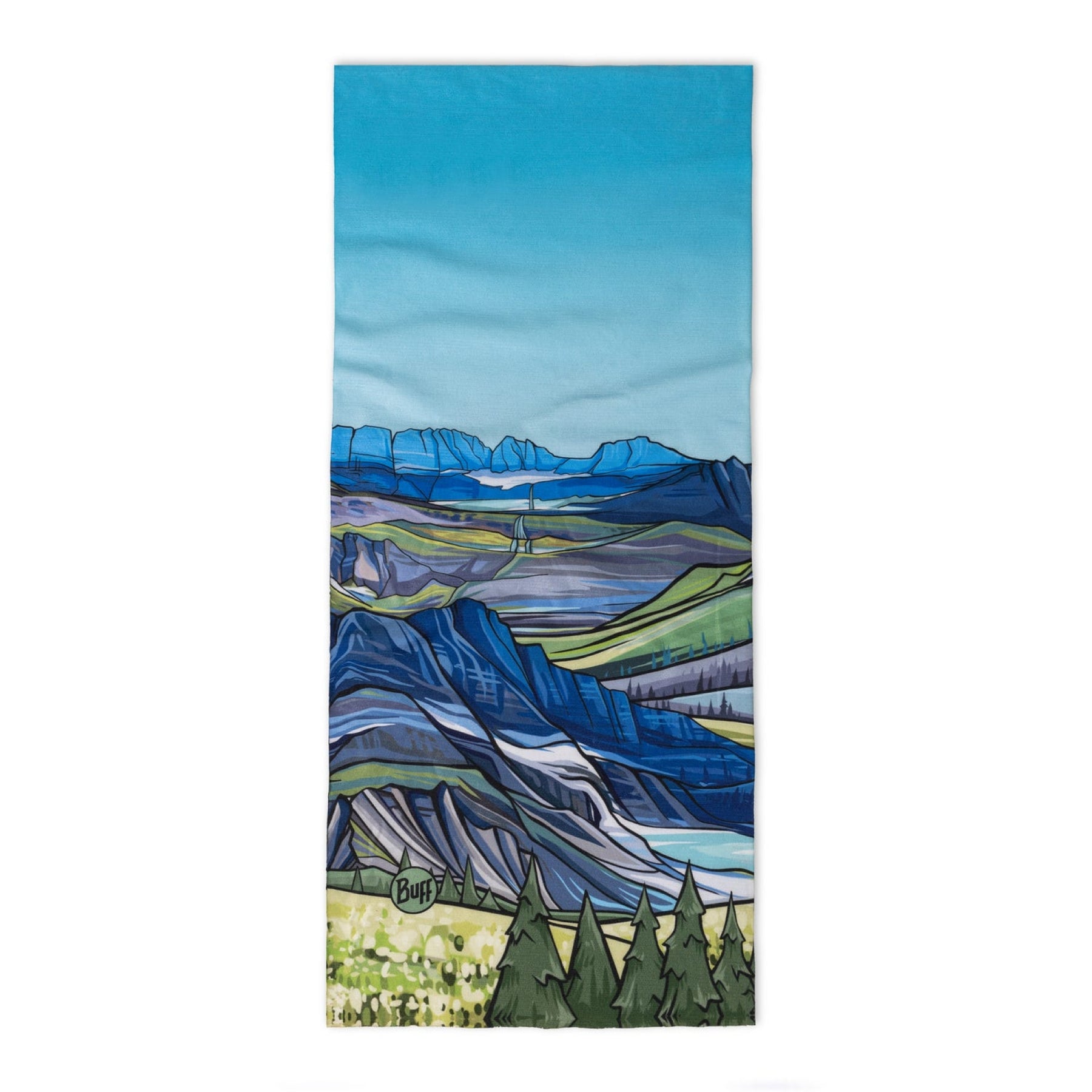 BUFF | COOLNET UV NECKWEAR - GLACIER NATIONAL PARK - Scaldacollo con protezione solare