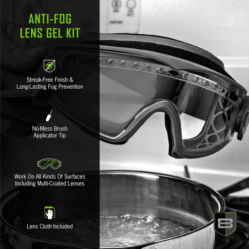 BREAKTHROUGH | ANTI-FOG LENS GEL KIT - Trattamento anti appannamento per lenti