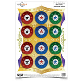 BIRCHWOOD CASEY | PREGAME STAR BURST 12" X 18" - Bersagli reattivi