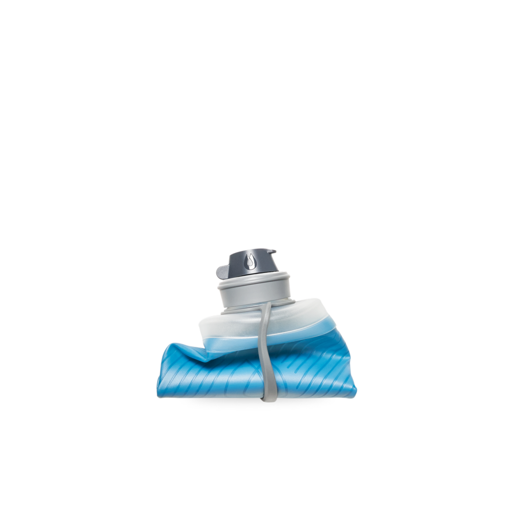 Hydrapak Flux bottiglia pieghevole con tappo, design compatto e maneggevole per sport e outdoor - disponibile su Backpacco.it