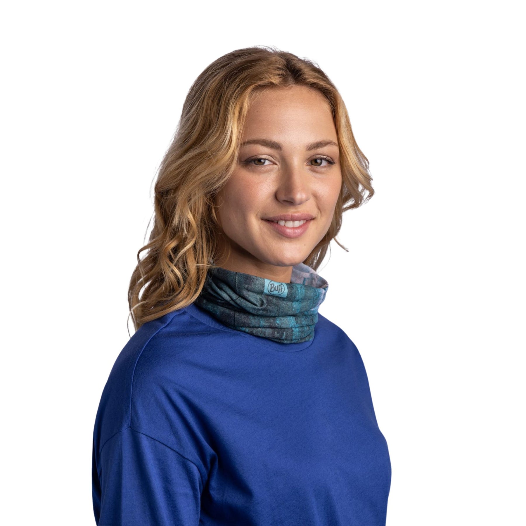 BUFF | COOLNET UV NECKWEAR - WATSEA BLUE SURFRIDER - Scaldacollo con protezione solare
