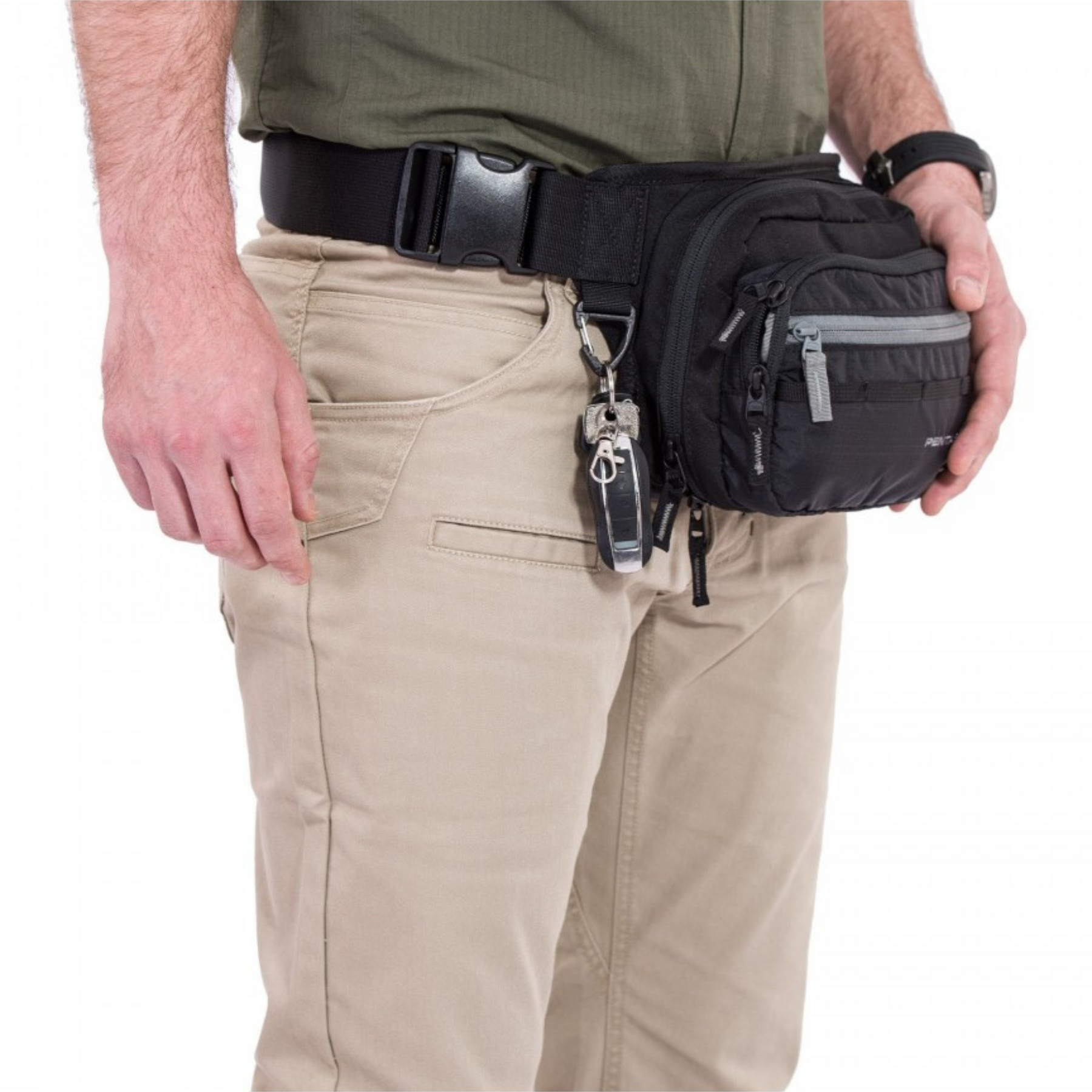 PENTAGON | RUNNER POUCH - Marsupio da 3 L