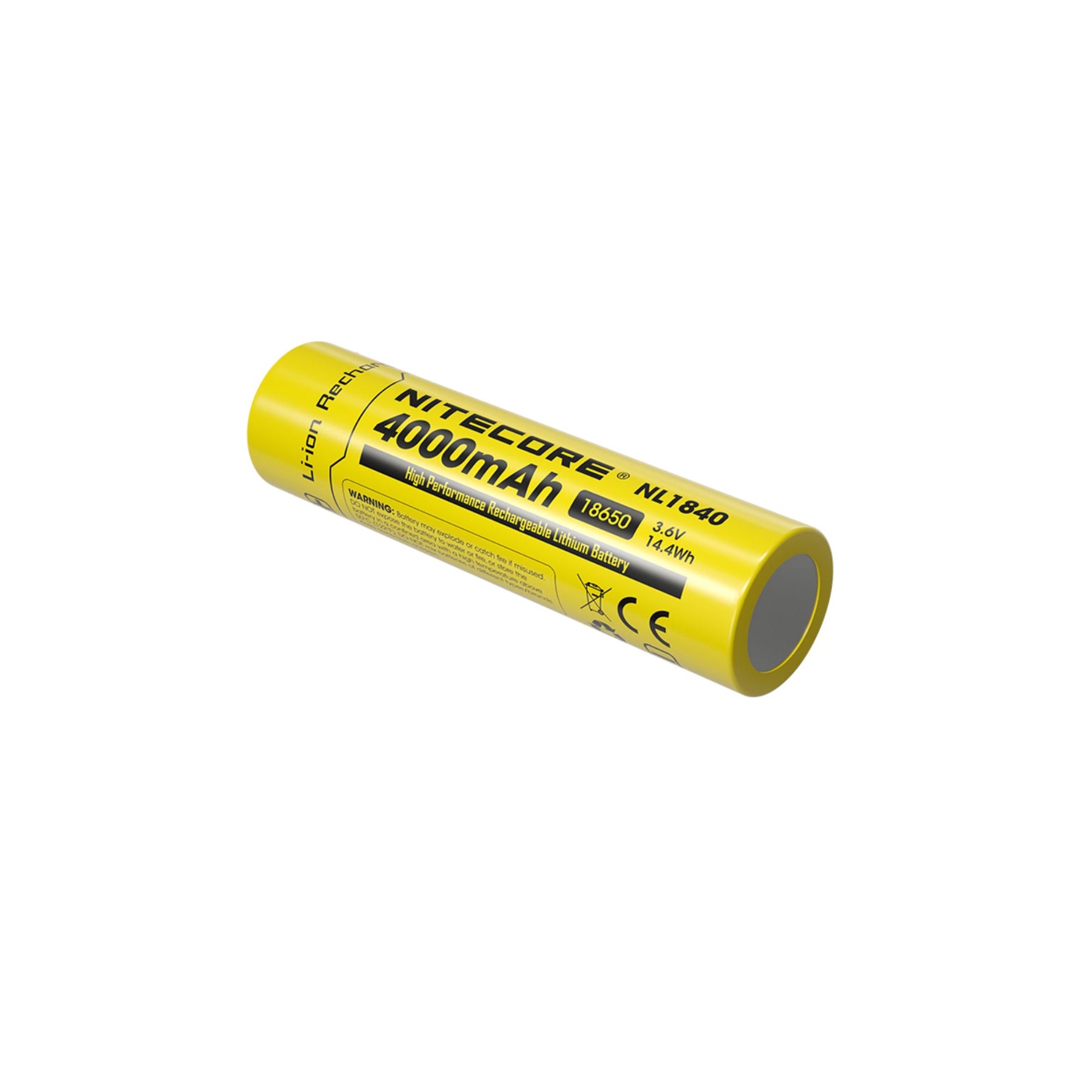 NITECORE | NL1840 - Batteria Li-ion 18650 da 4000 mAh