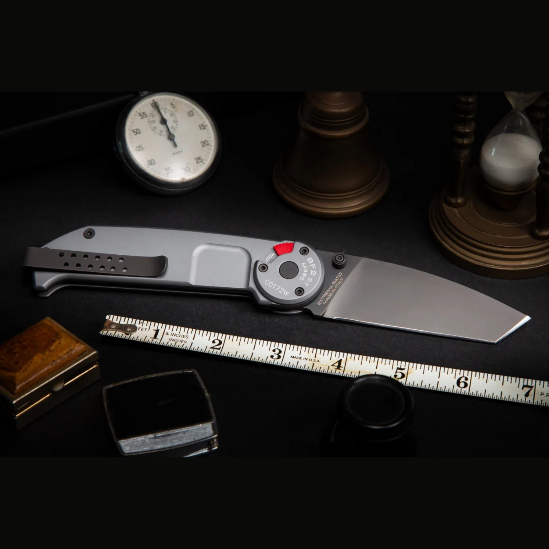 EXTREMA RATIO | BF2 CT M390 TACTICAL GREY - Coltello chiudibile