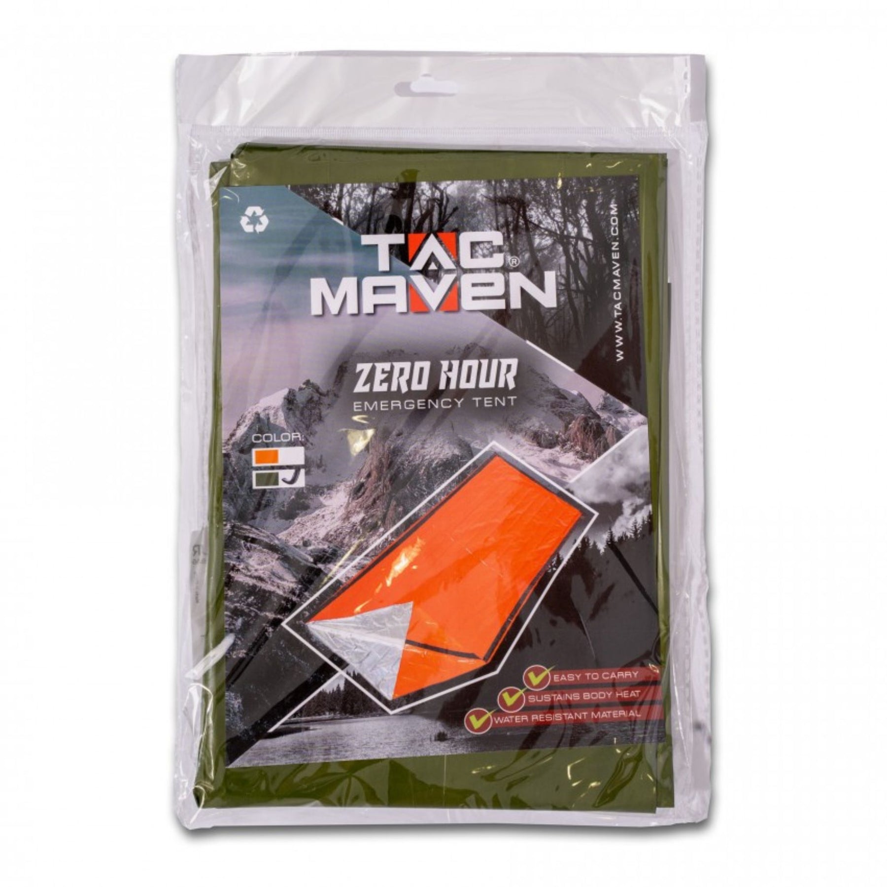 PENTAGON | ZERO HOUR EMERGENCY SLEEPING BAG - Sacco bivacco d'emergenza