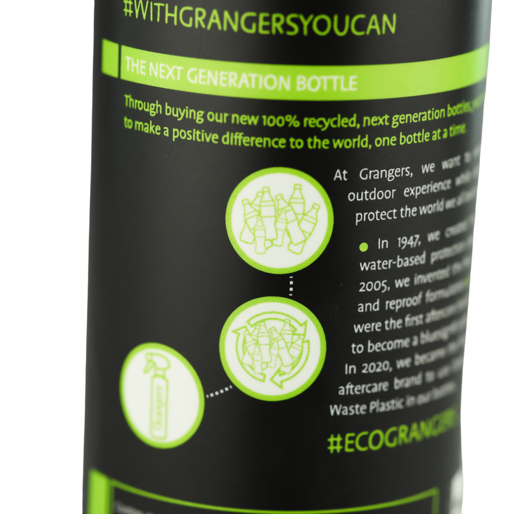 Grangers Footwear + Gear Cleaner, detergente spray per scarpe e attrezzatura, potente e sicuro per Gore-Tex, su backpacco.it