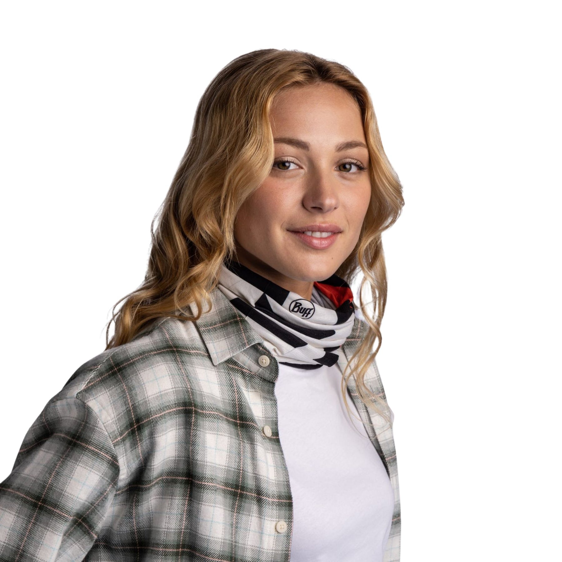 BUFF | COOLNET UV NECKWEAR - ETHY IVORY - Scaldacollo con protezione solare